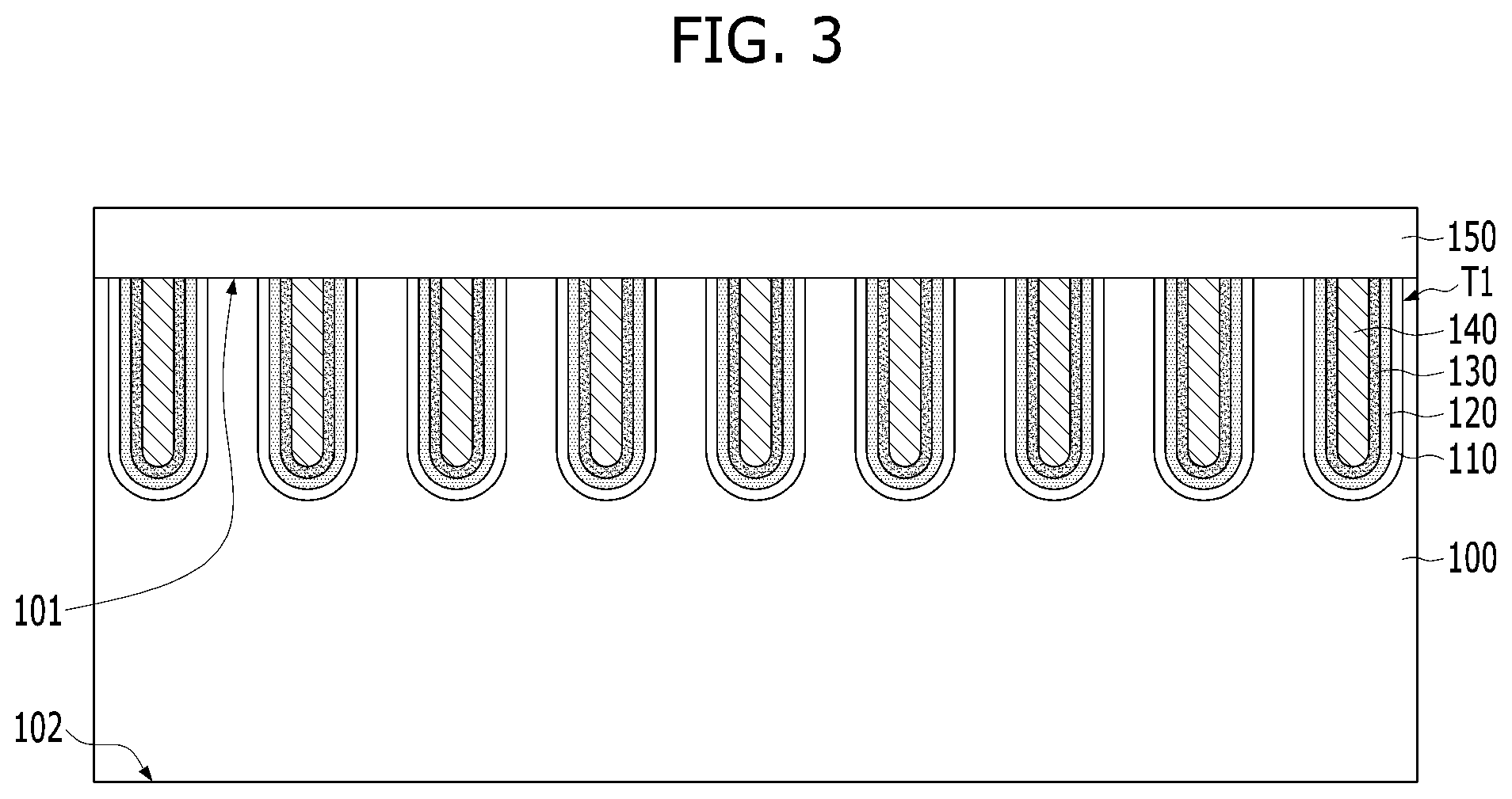 Patent US12368071 Figure 2 – Semiconductor device and method for fabricating the same