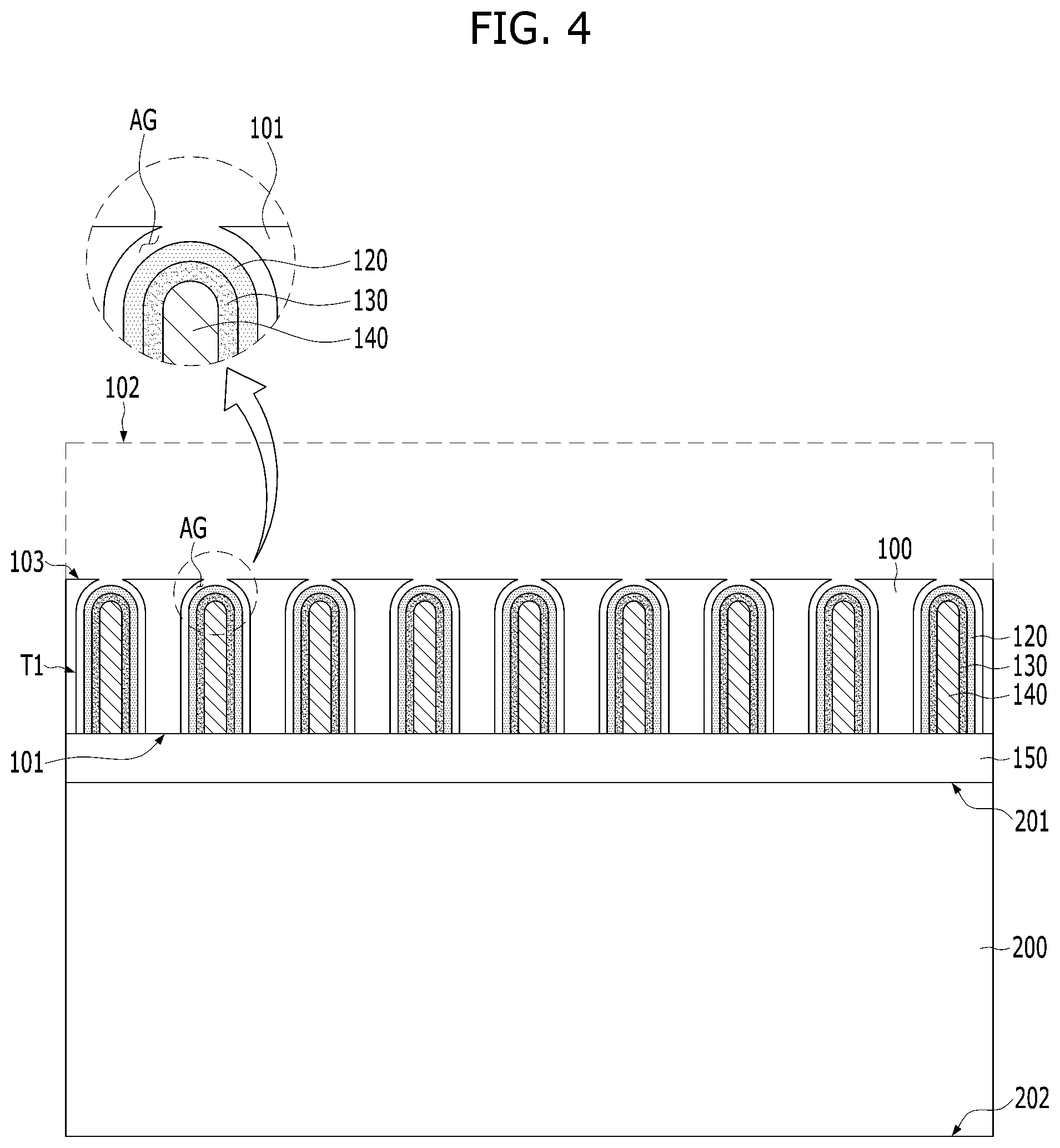 Patent US12368071 Figure 3 – Semiconductor device and method for fabricating the same
