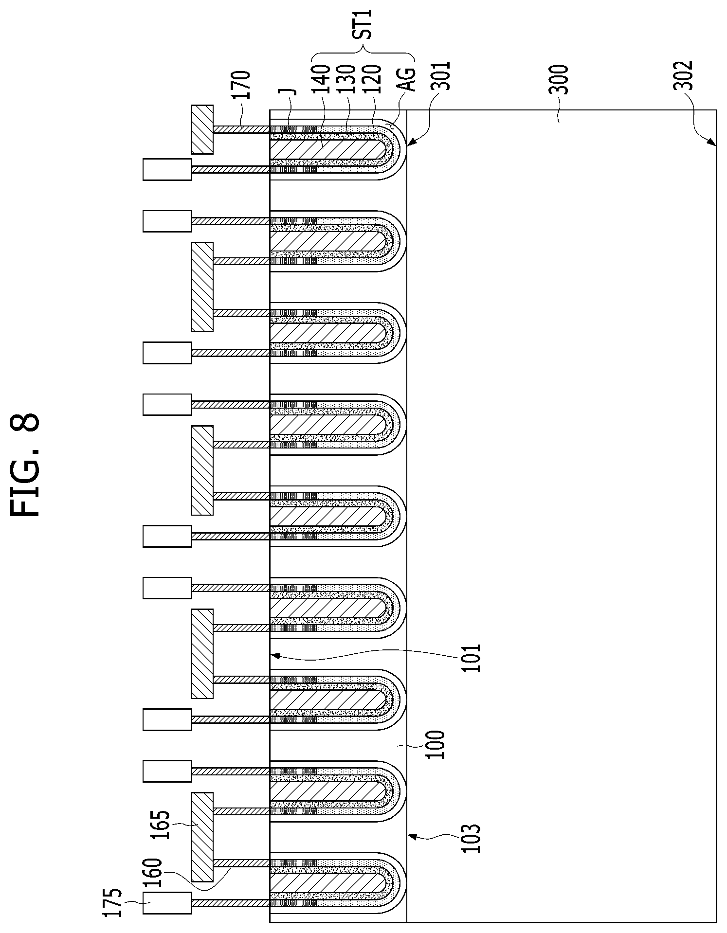 Patent US12368071 Figure 7 – Semiconductor device and method for fabricating the same