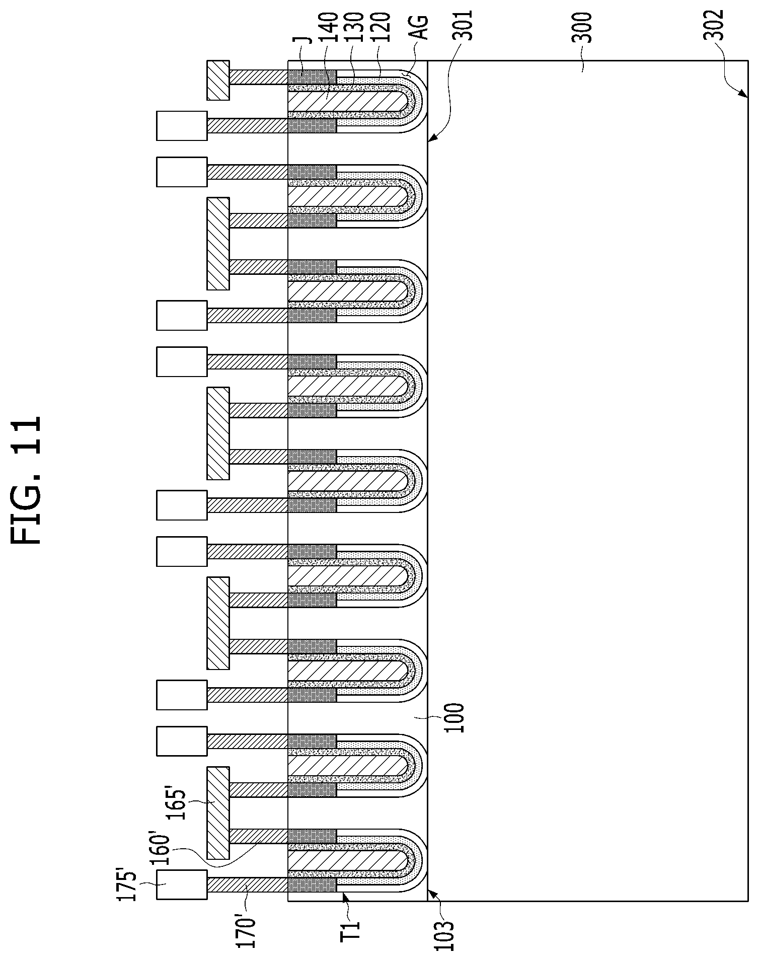 Patent US12368071 Figure 10 – Semiconductor device and method for fabricating the same