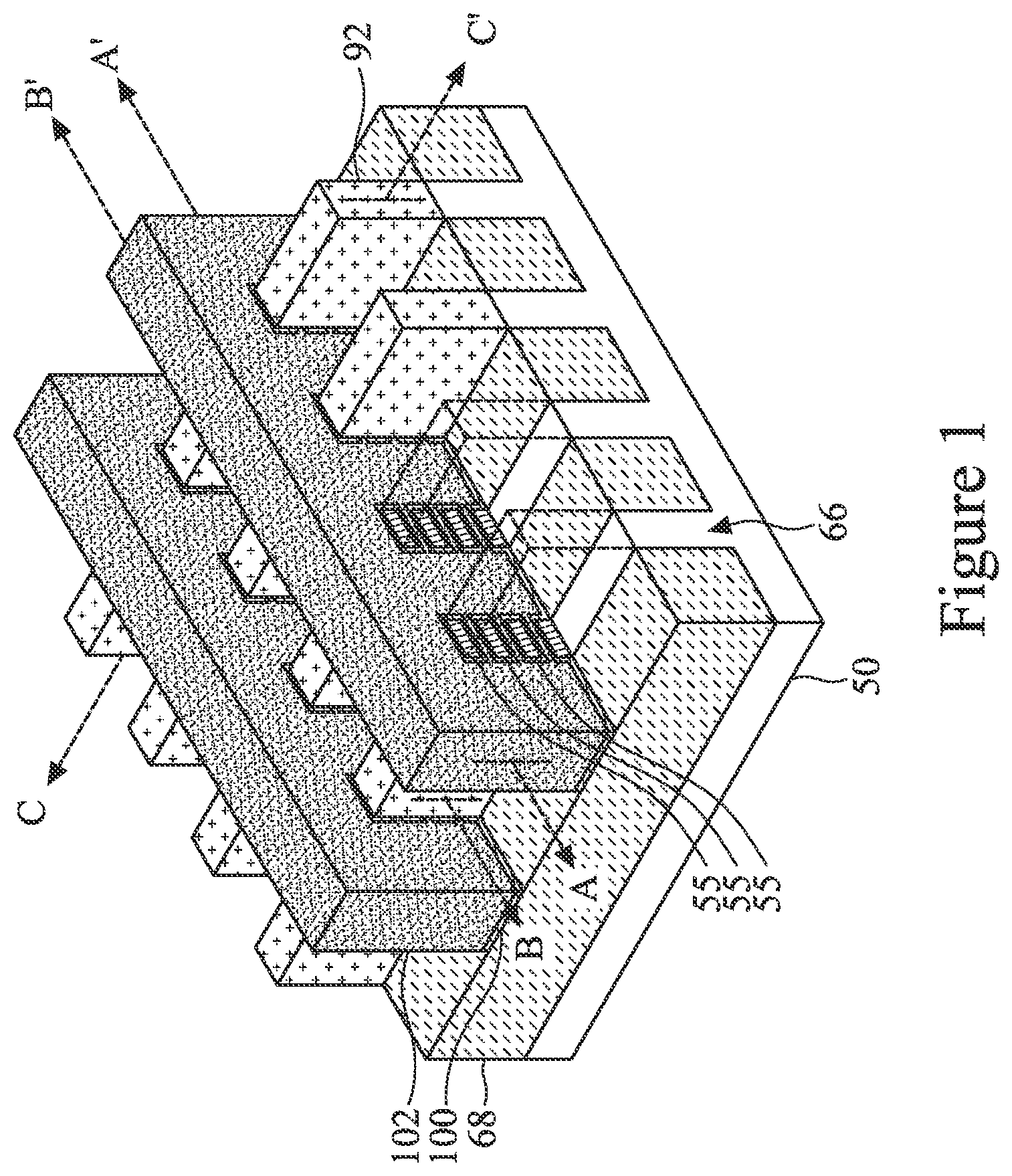 Patent US12368078 — Dual-side power rail design and method of making same — Figure 1