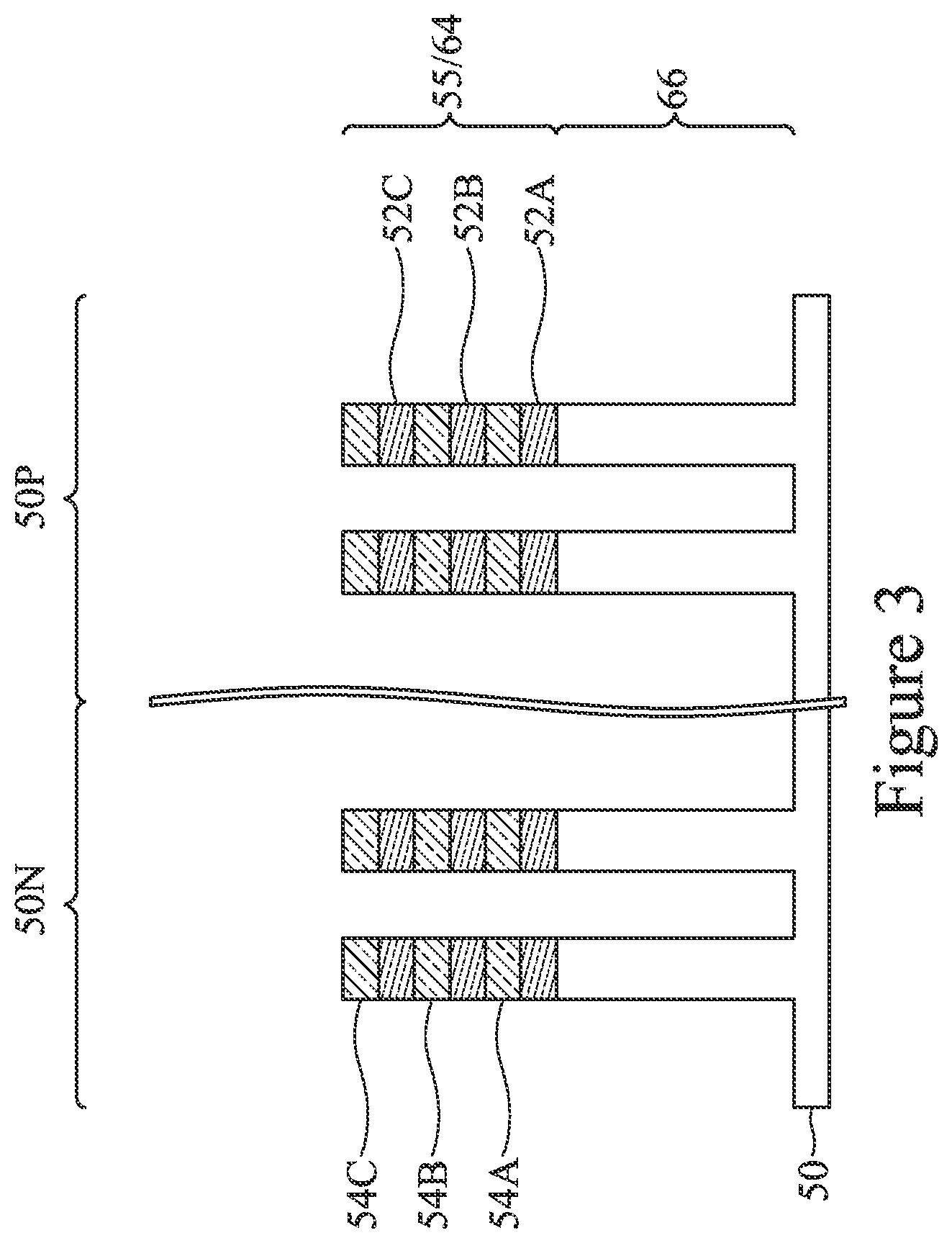 Patent US12368078 Figure 3 – Dual-side power rail design and method of making same