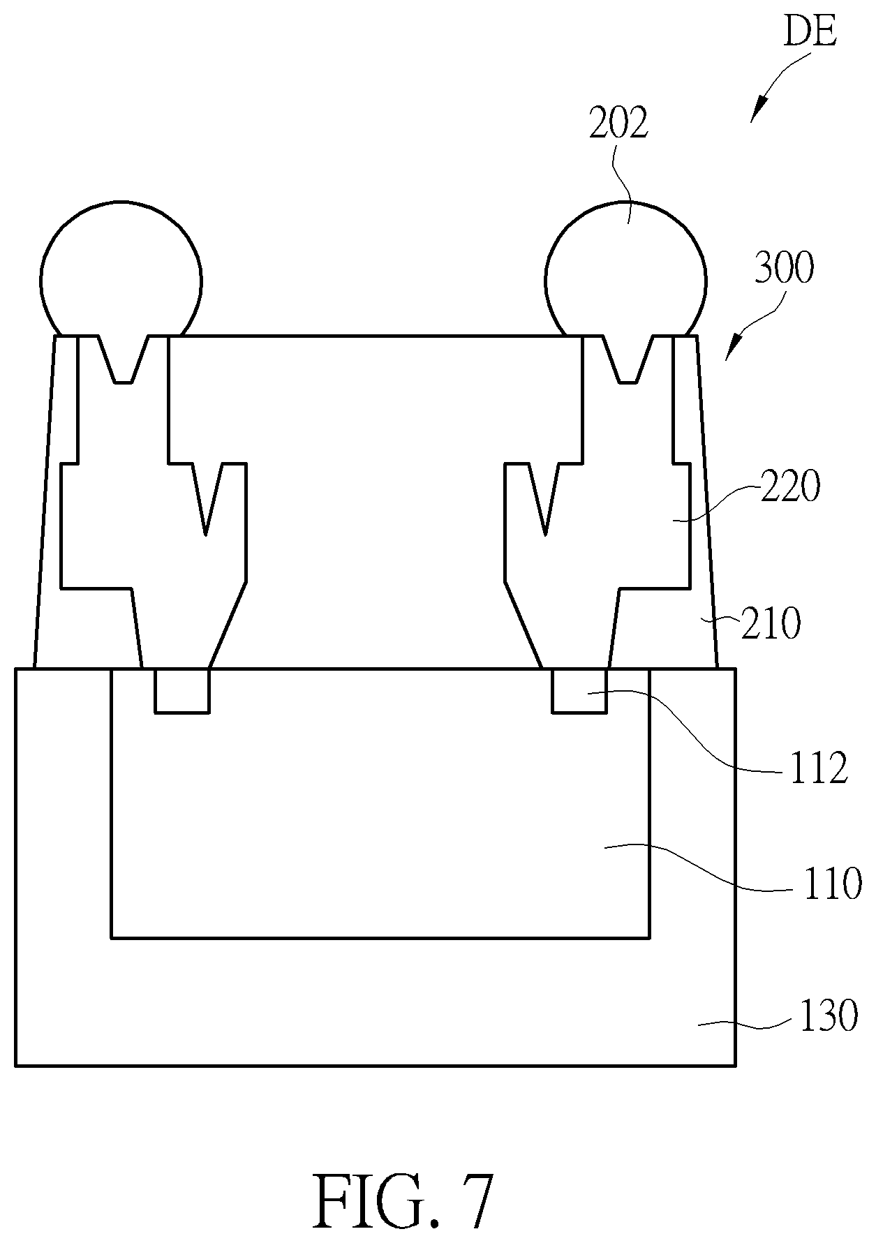 Patent US12368079 Figure 5 – Method for manufacturing electronic device