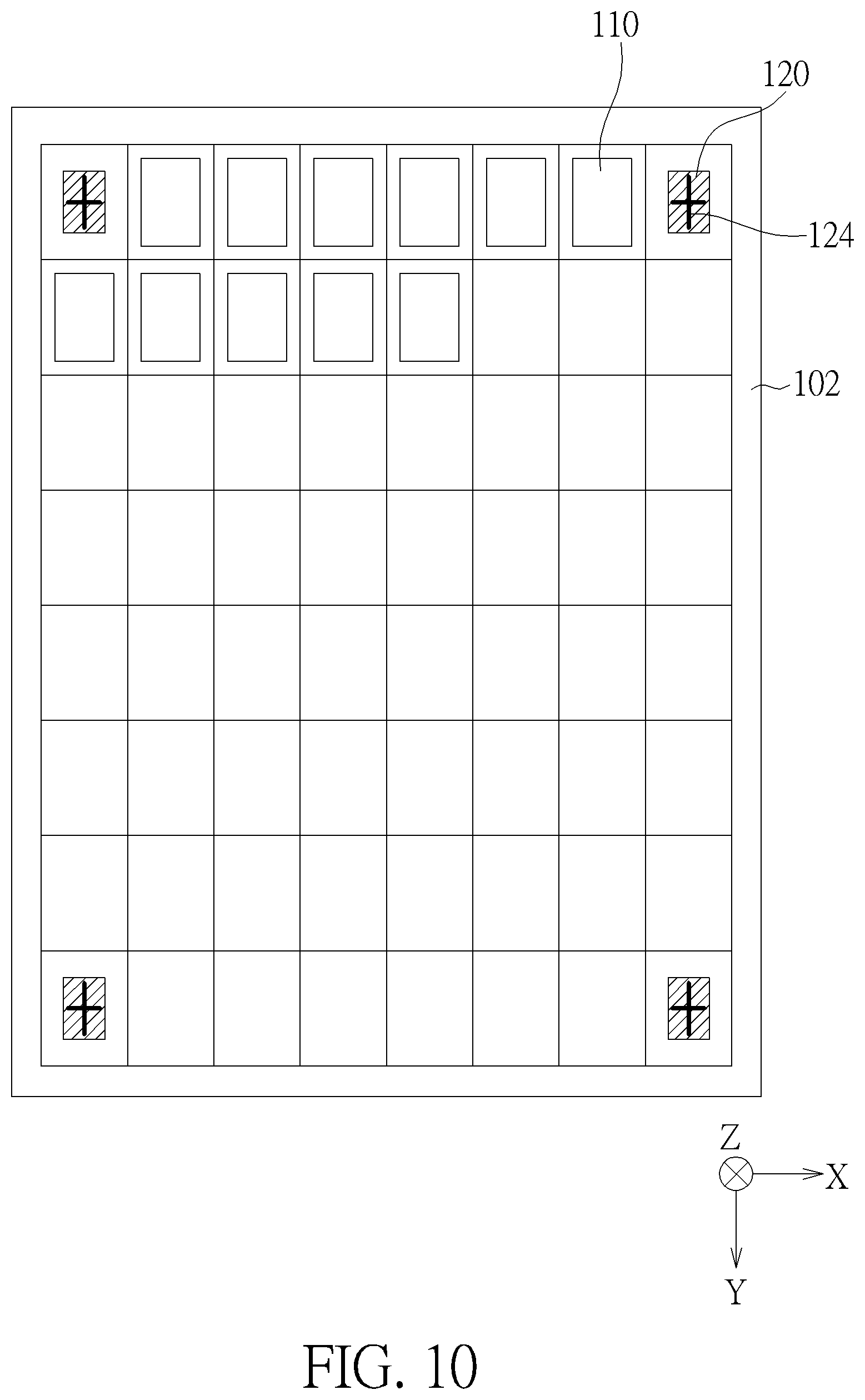 Patent US12368079 Figure 7 – Method for manufacturing electronic device