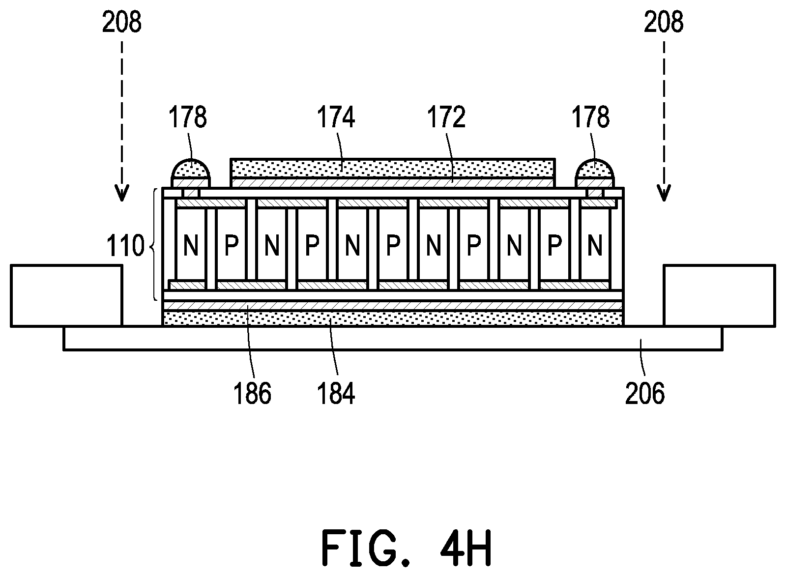 Patent US12368086 Figure 10 – Package structure having thermoelectric cooler