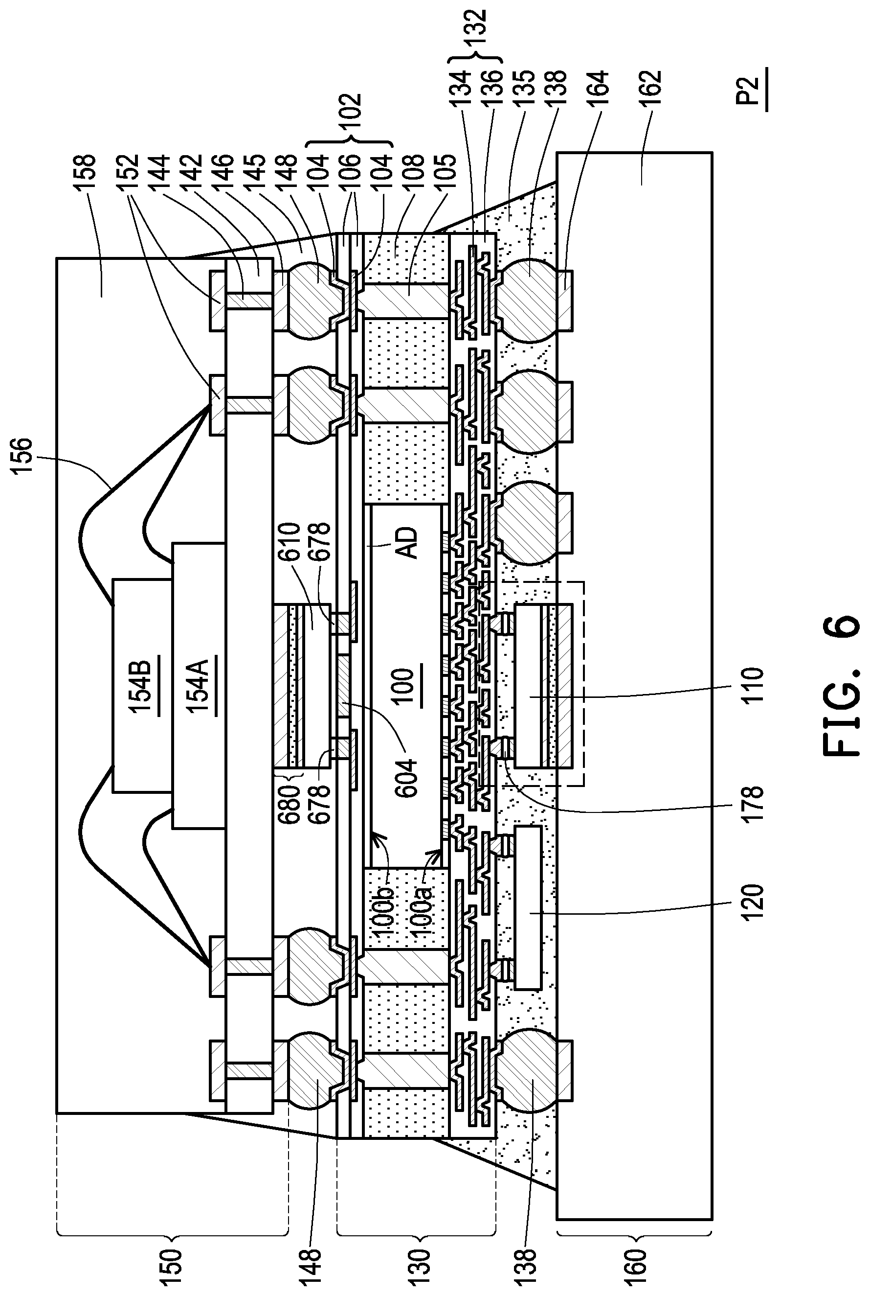 Patent US12368086 Figure 12 – Package structure having thermoelectric cooler