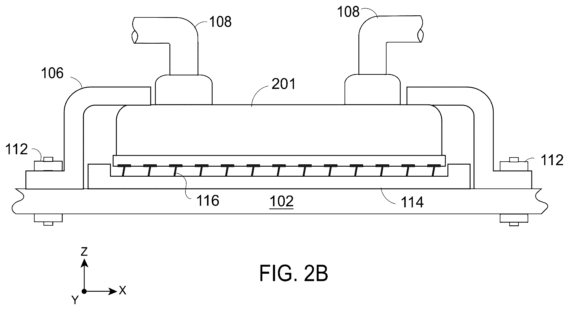 Patent US12368087 Figure 3 – Embedded cooling systems for advanced device packaging and methods of manufacturing the same