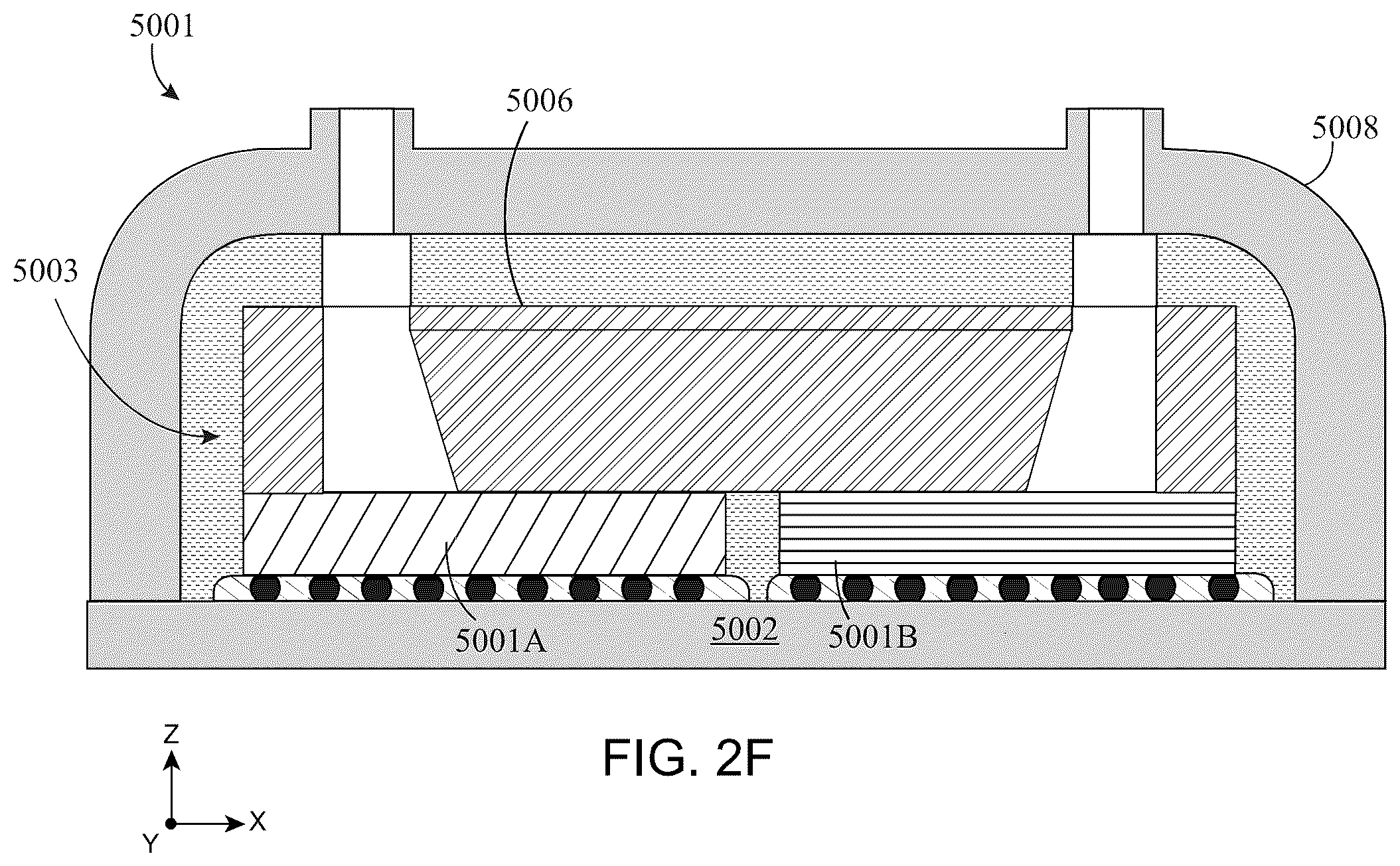 Patent US12368087 Figure 7 – Embedded cooling systems for advanced device packaging and methods of manufacturing the same