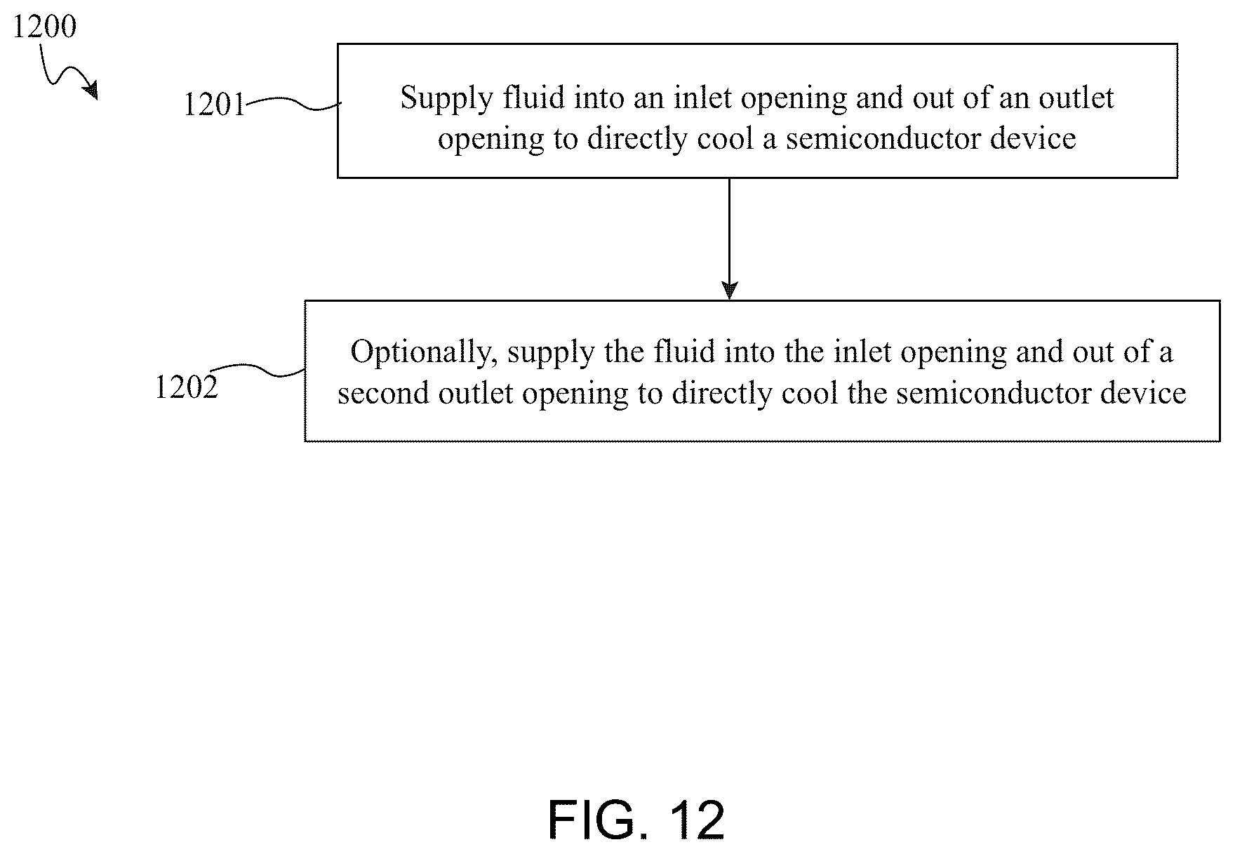 Patent US12368087 Figure 13 – Embedded cooling systems for advanced device packaging and methods of manufacturing the same