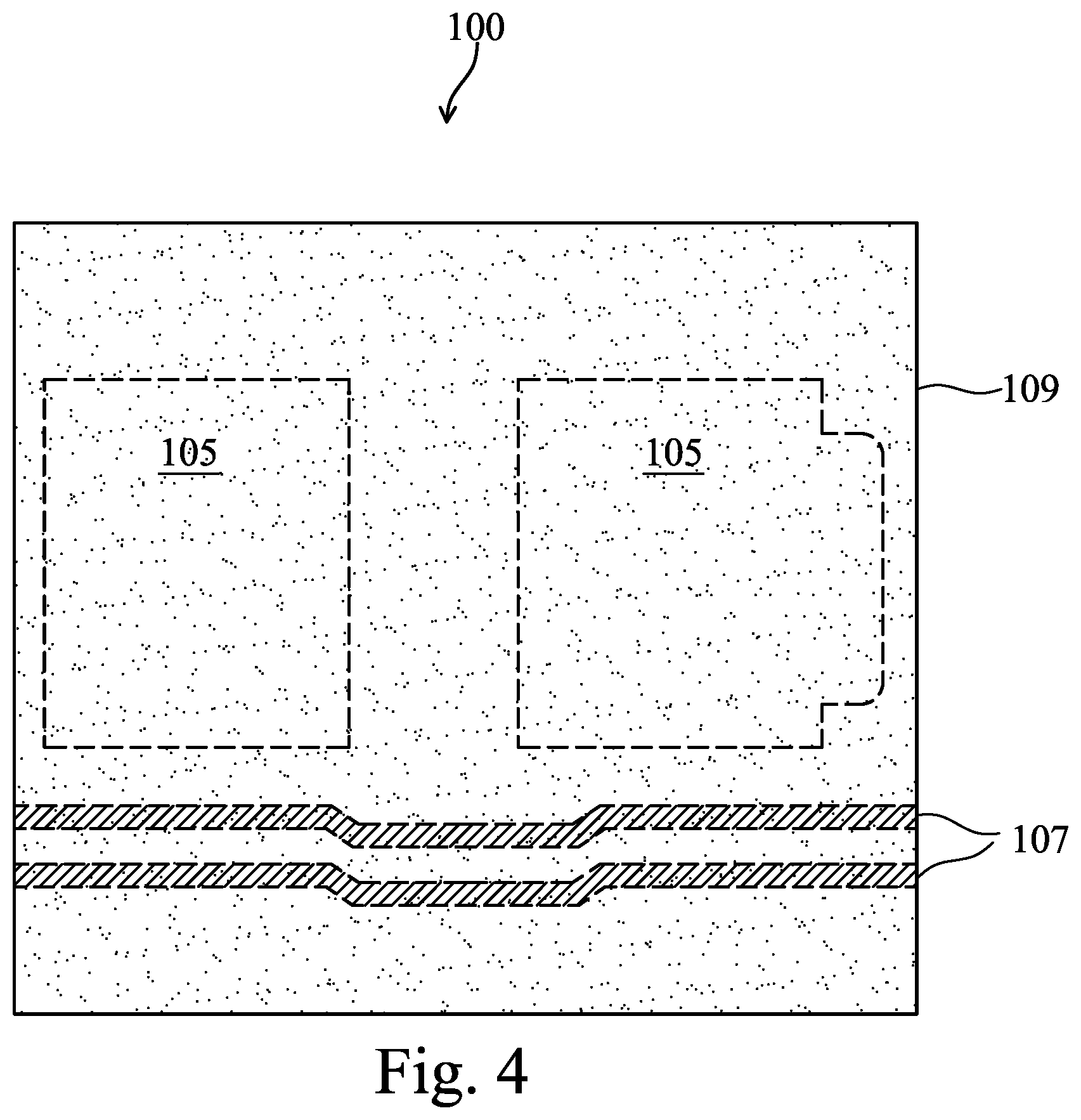 Patent US12368092 Figure 3 – Package substrate insulation opening design