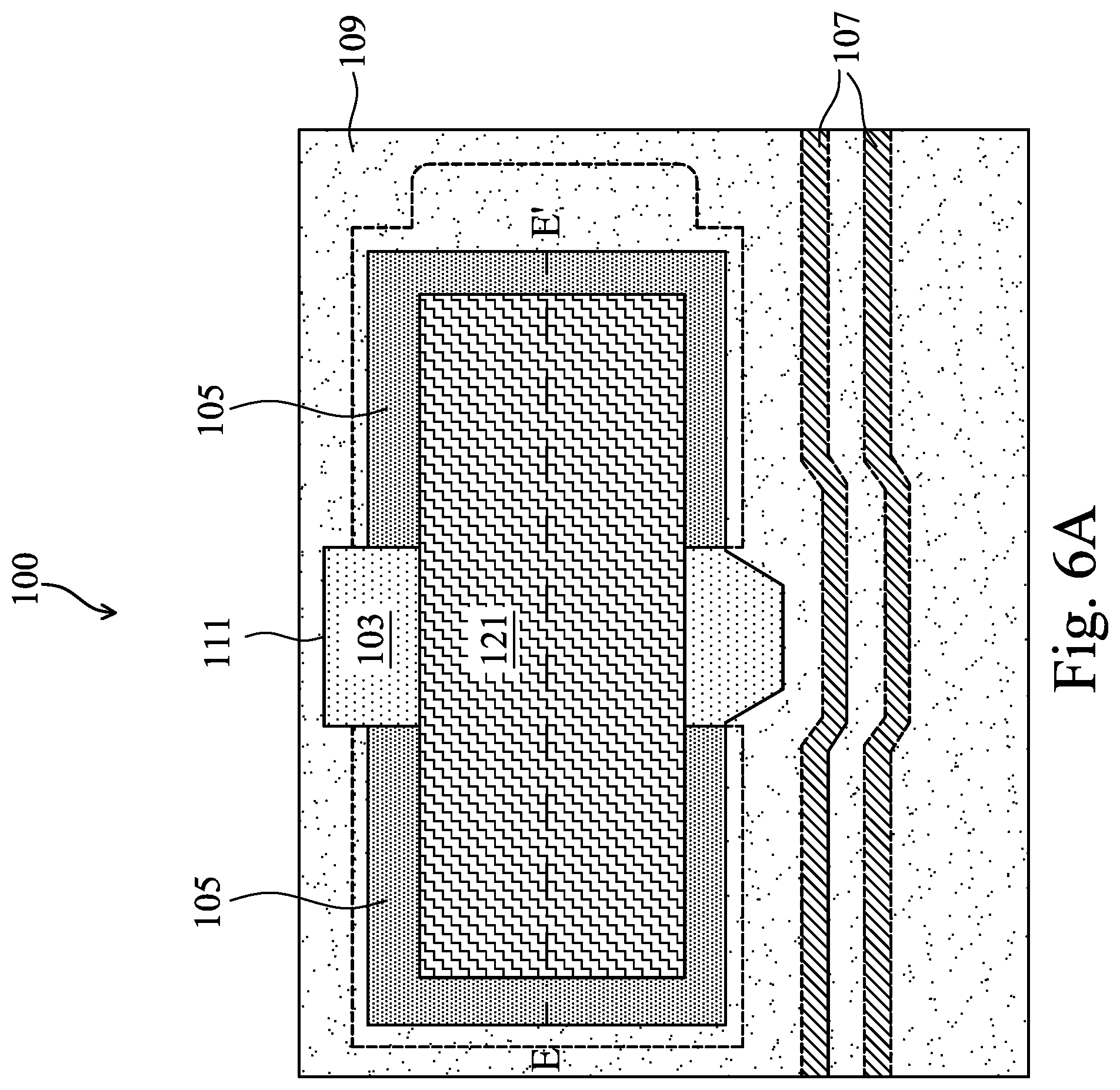 Patent US12368092 Figure 8 – Package substrate insulation opening design