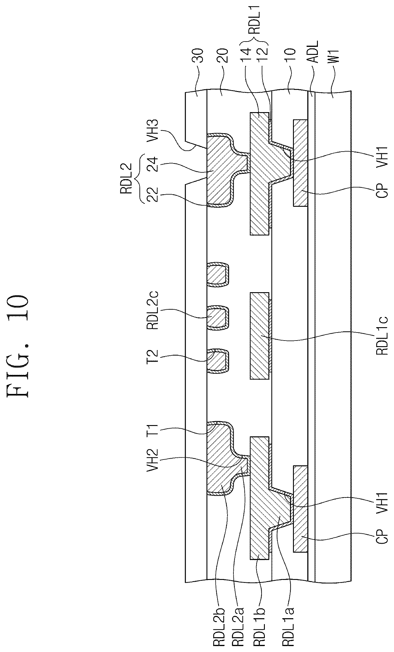 Patent US12368093 Figure 8 – Semiconductor packages