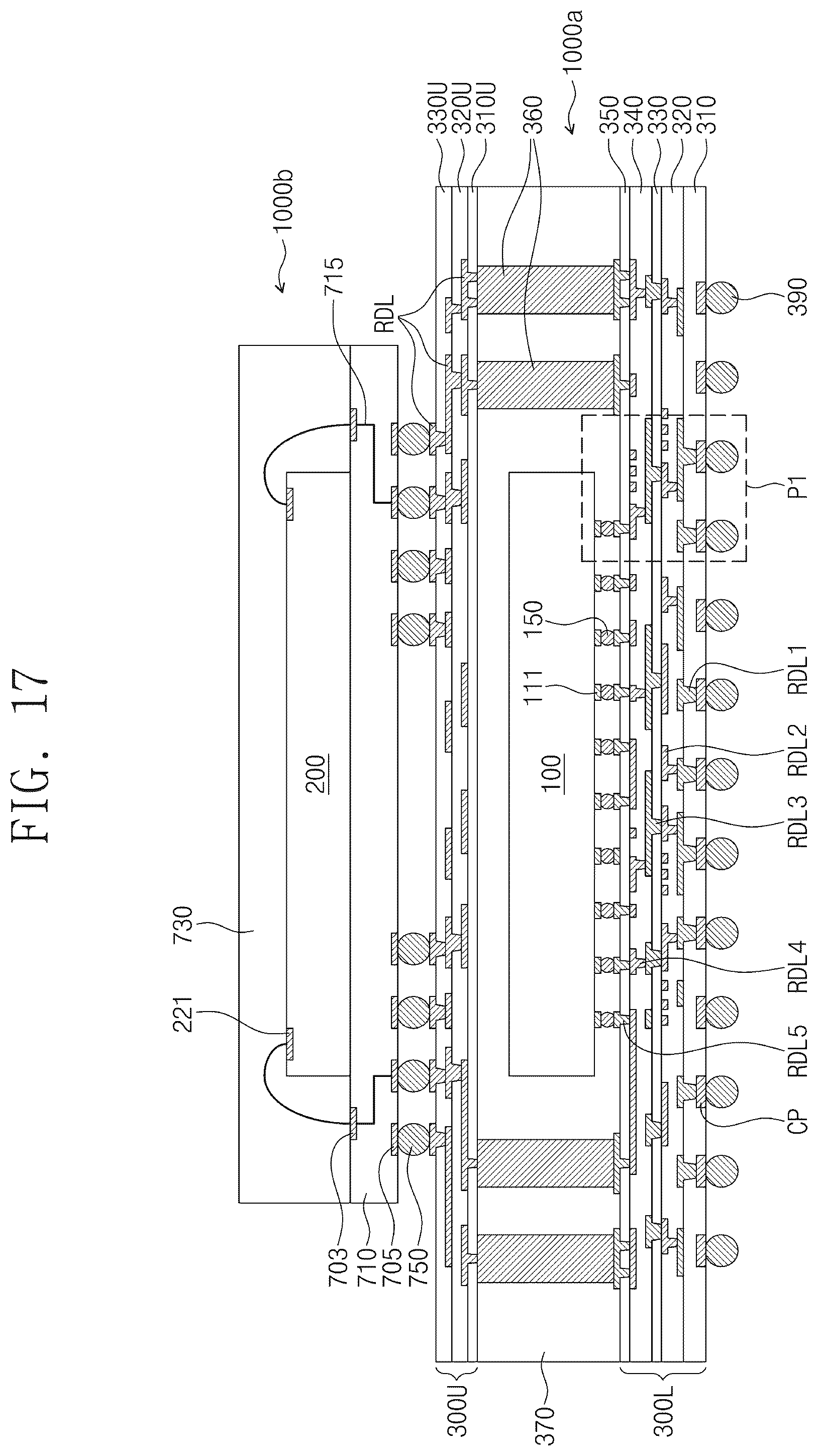 Patent US12368093 Figure 15 – Semiconductor packages