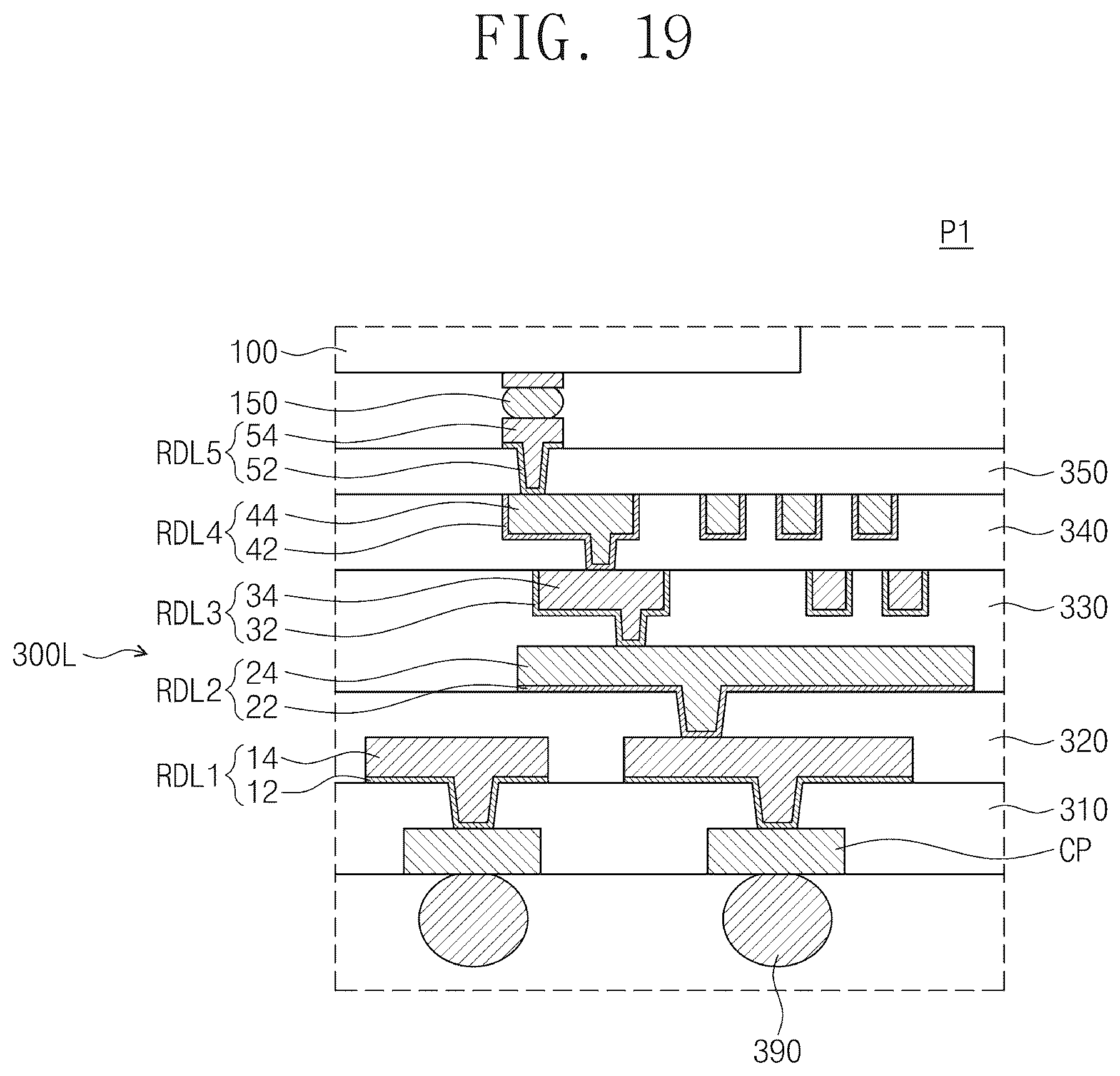Patent US12368093 Figure 18 – Semiconductor packages