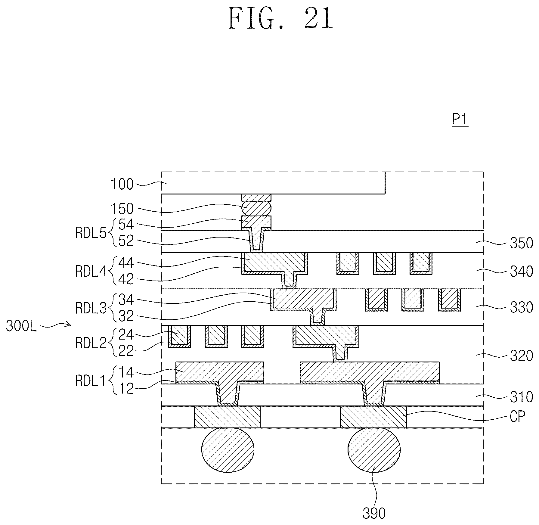 Patent US12368093 Figure 20 – Semiconductor packages