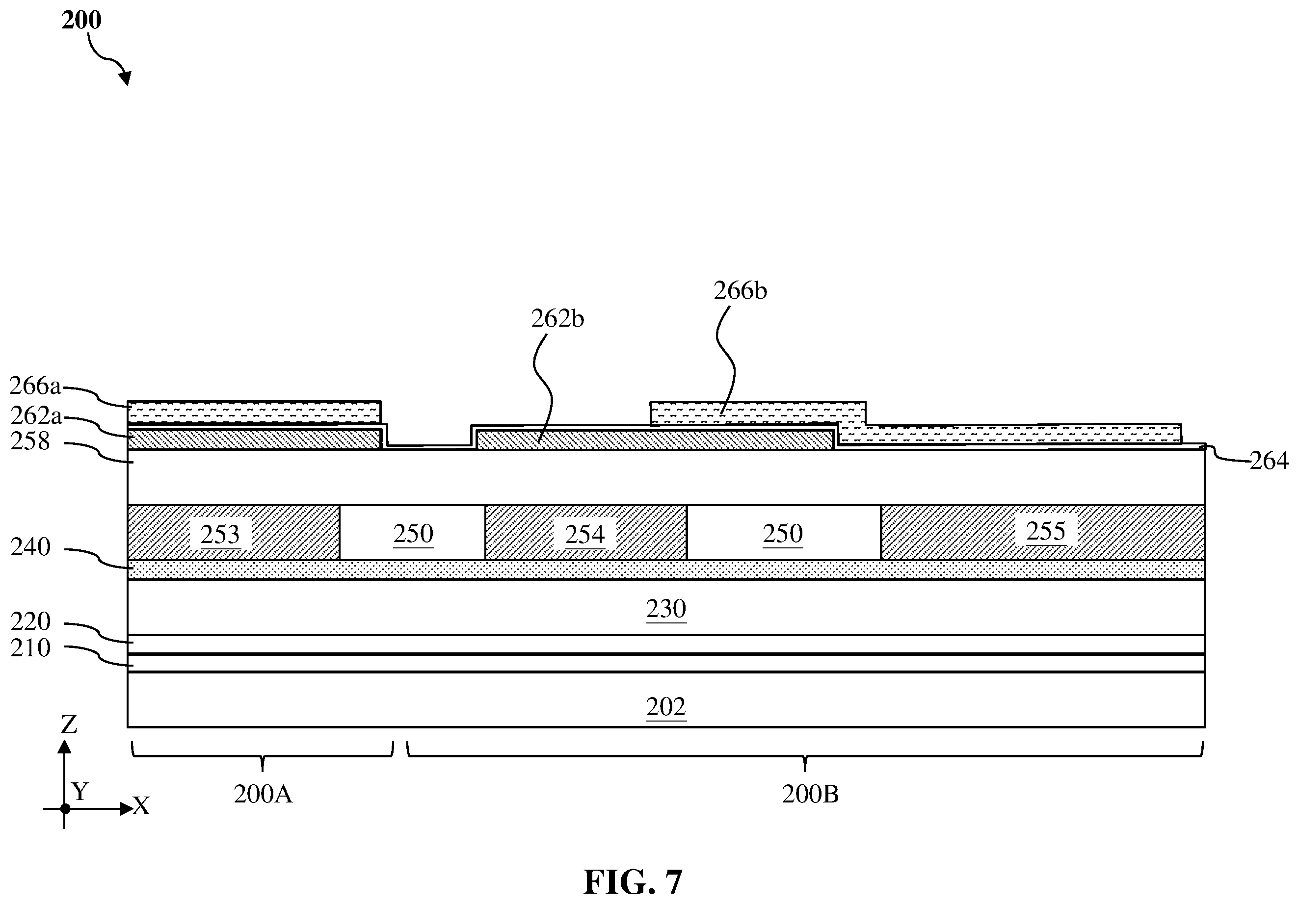 Patent US12368094 Figure 7 – Semiconductor structures and methods of forming the same