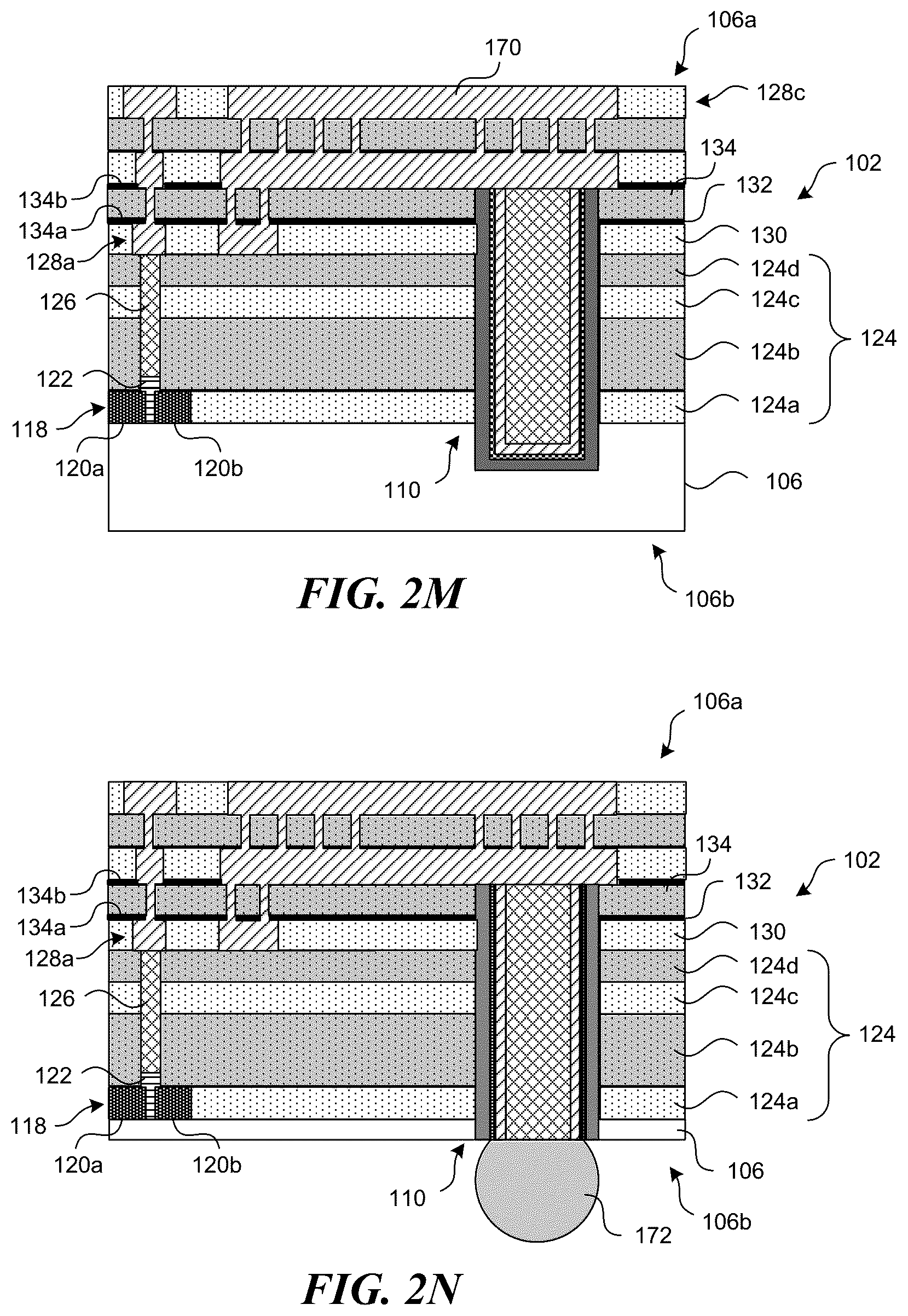 Patent US12368096 Figure 8 – Microelectronic devices with through-substrate interconnects and associated methods of manufacturing