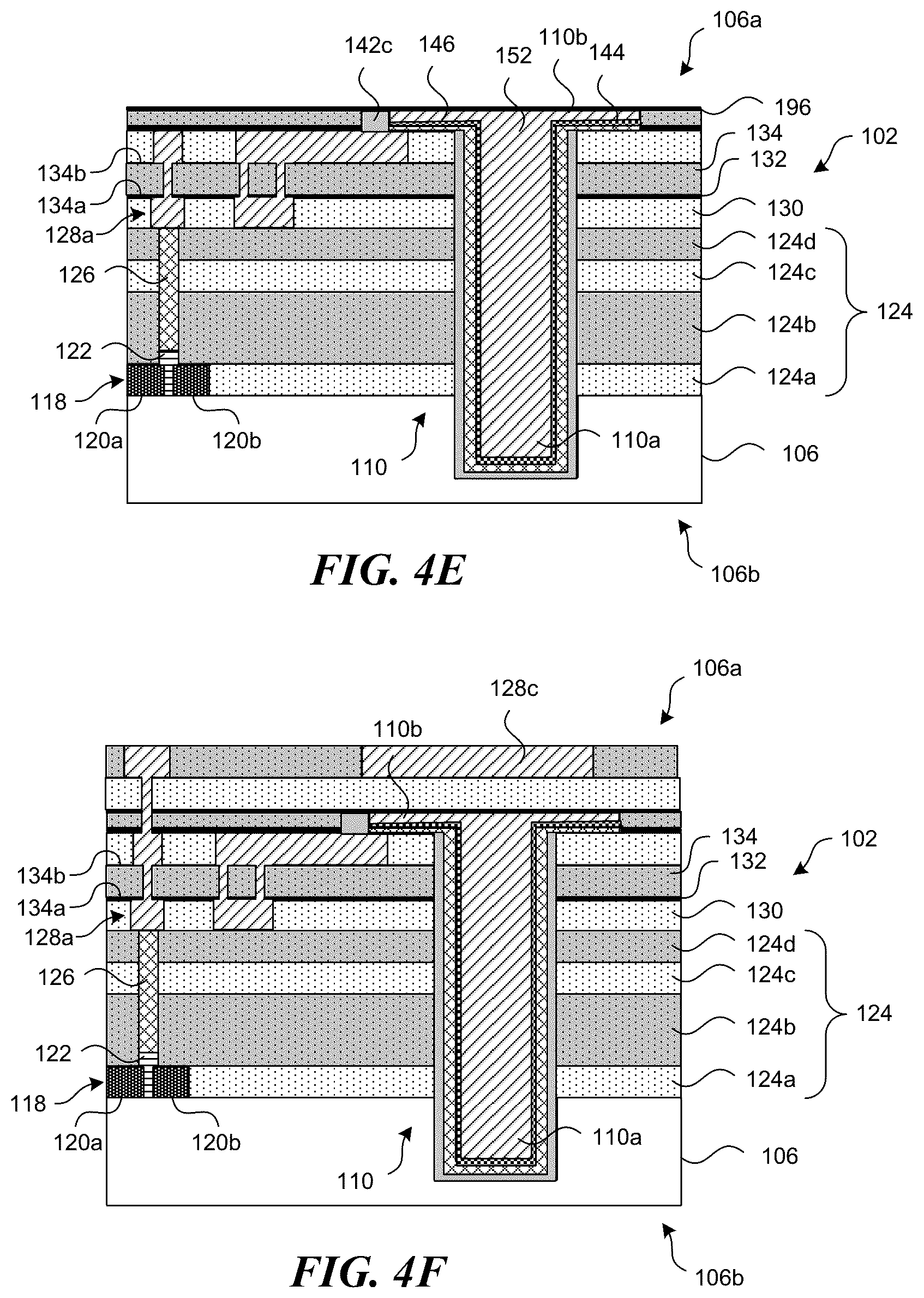 Patent US12368096 Figure 14 – Microelectronic devices with through-substrate interconnects and associated methods of manufacturing