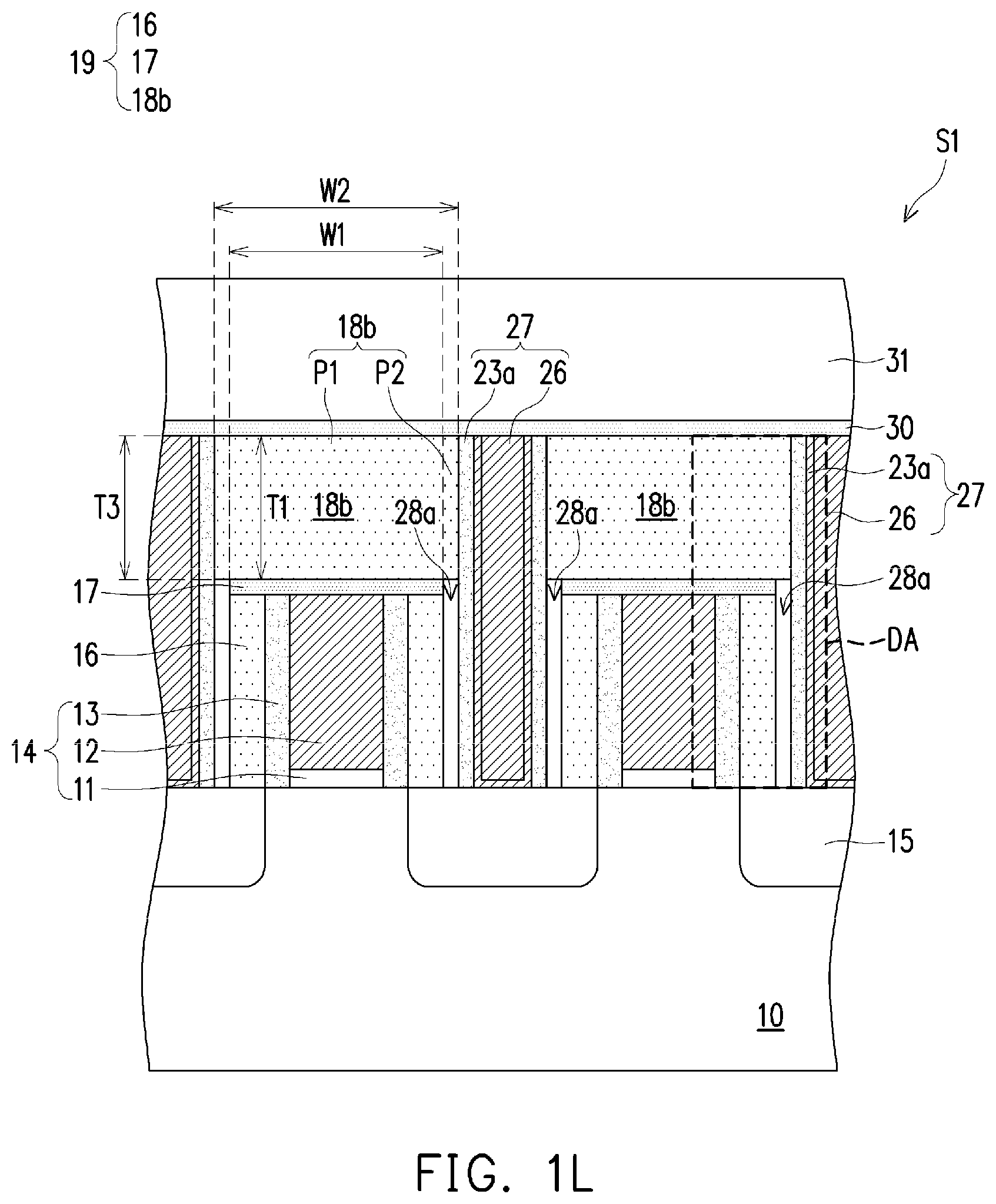 Patent US12368098 Figure 12 – Methods of forming semiconductor device