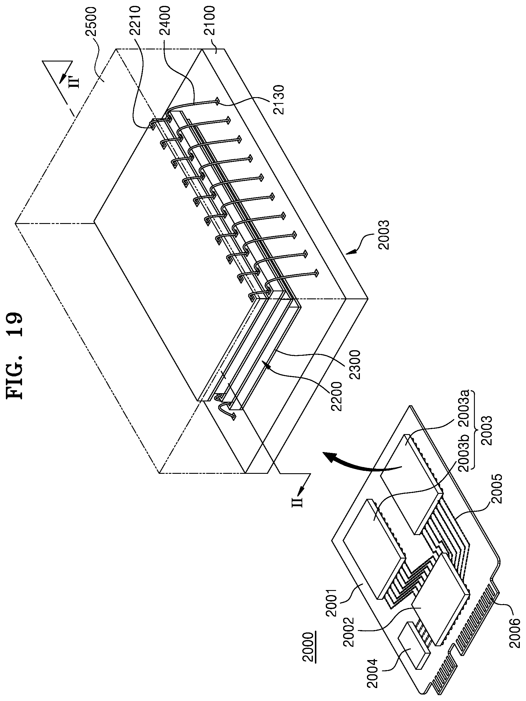 Patent US12368099 Figure 19 – Semiconductor device and electronic system including the same