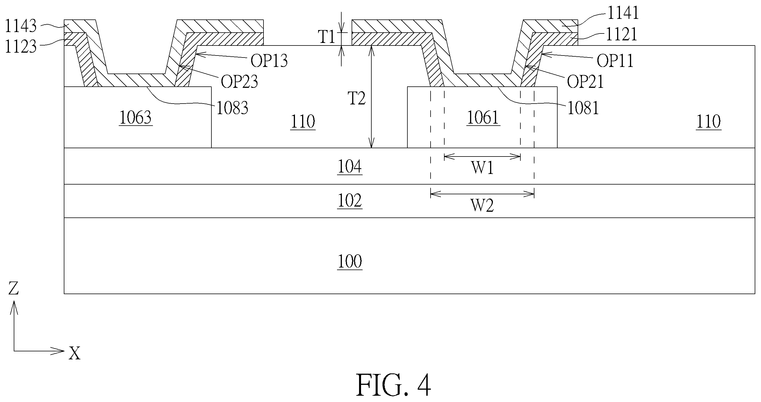 Patent US12368105 Figure 4 – Electronic device having a silane coupling agent in an insulating layer