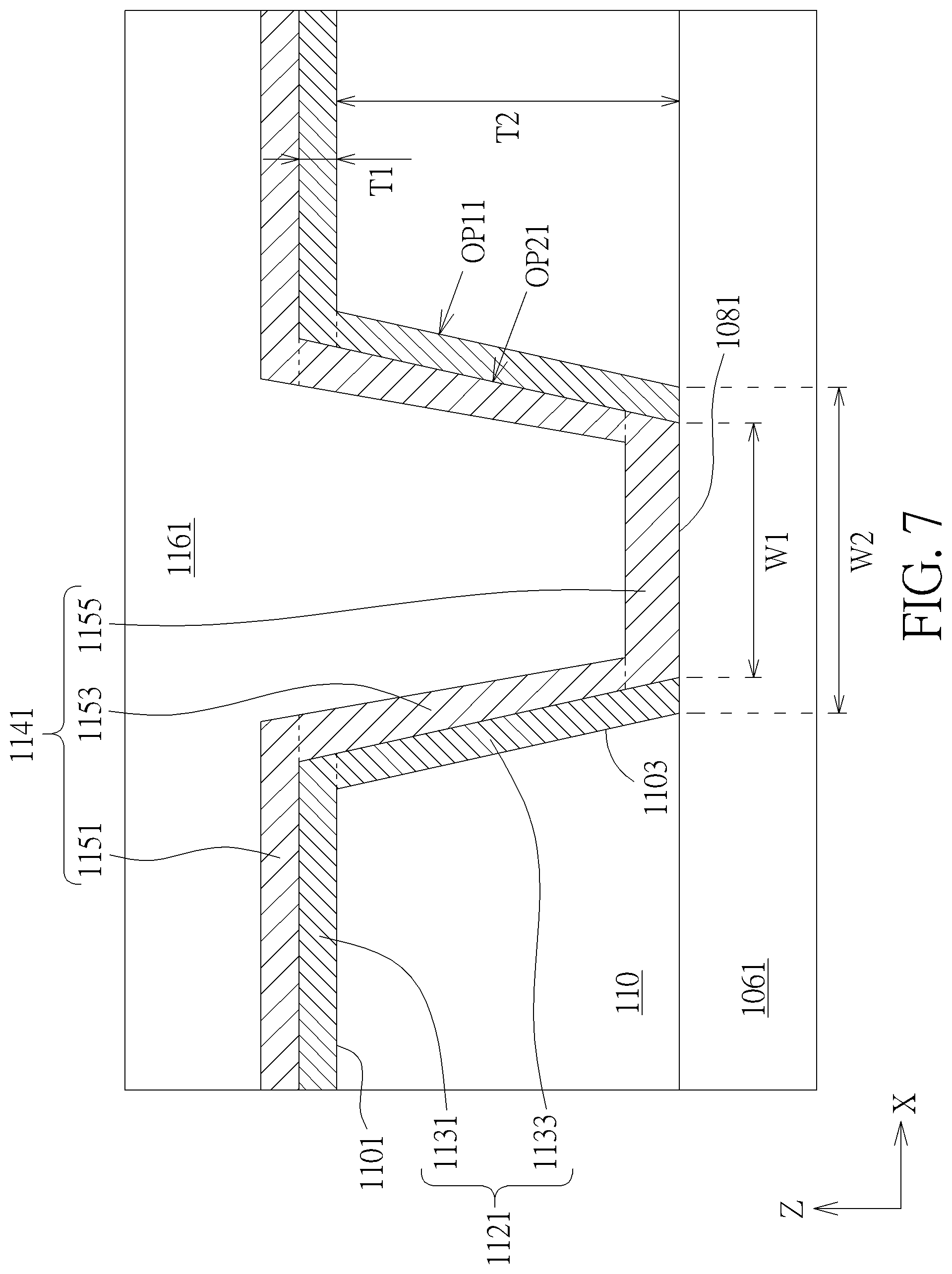 Patent US12368105 Figure 7 – Electronic device having a silane coupling agent in an insulating layer