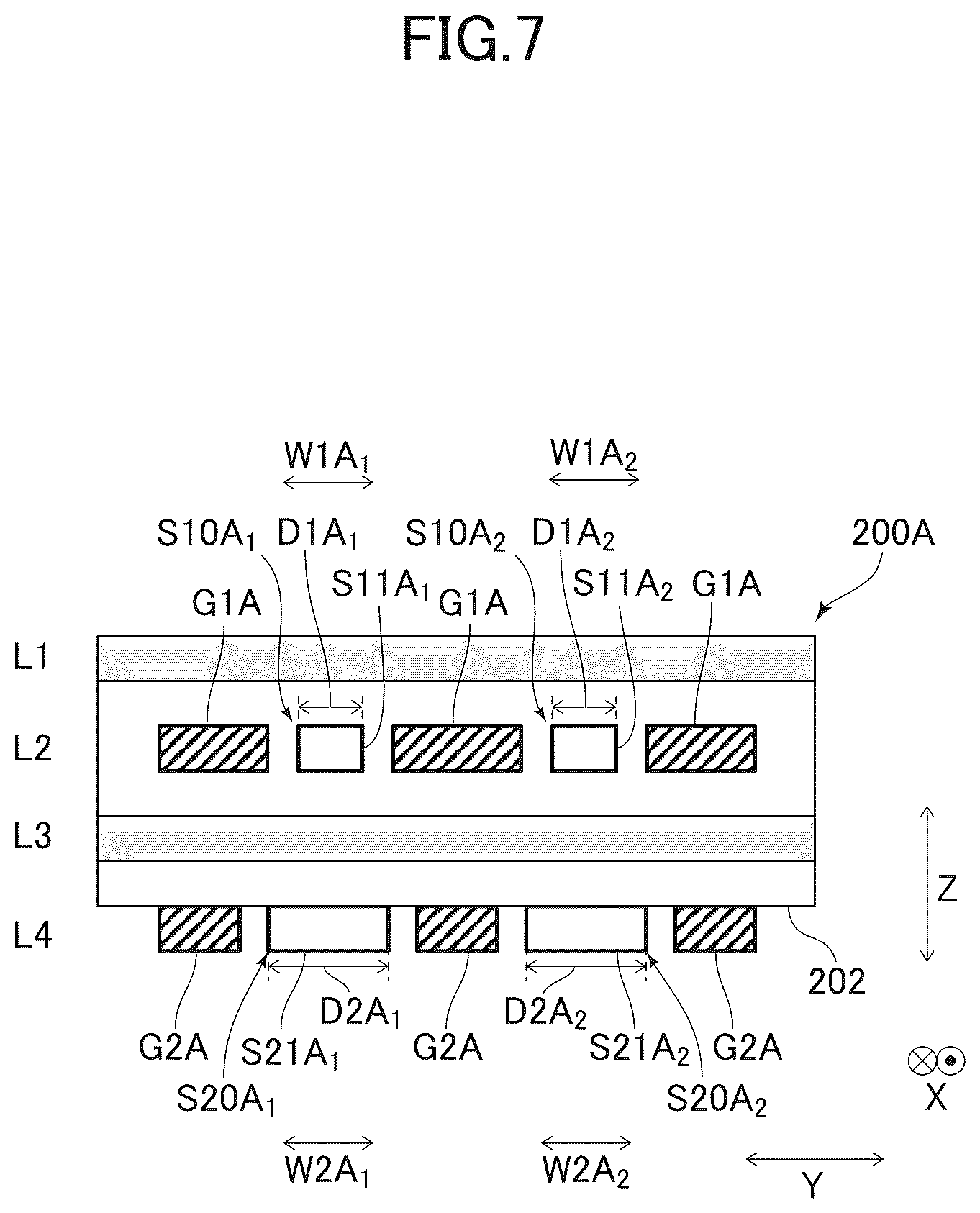 Patent US12368108 Figure 7 – Electronic module and electronic device