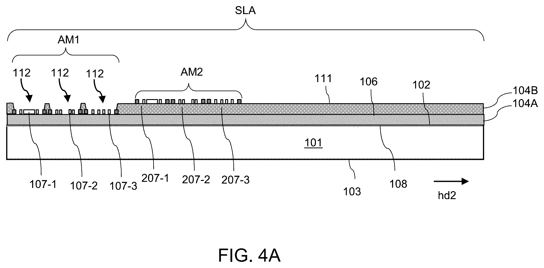 Patent US12368109 Figure 7 – Interposer structure for semiconductor package including peripheral metal pad around alignment mark and methods of fabricating same