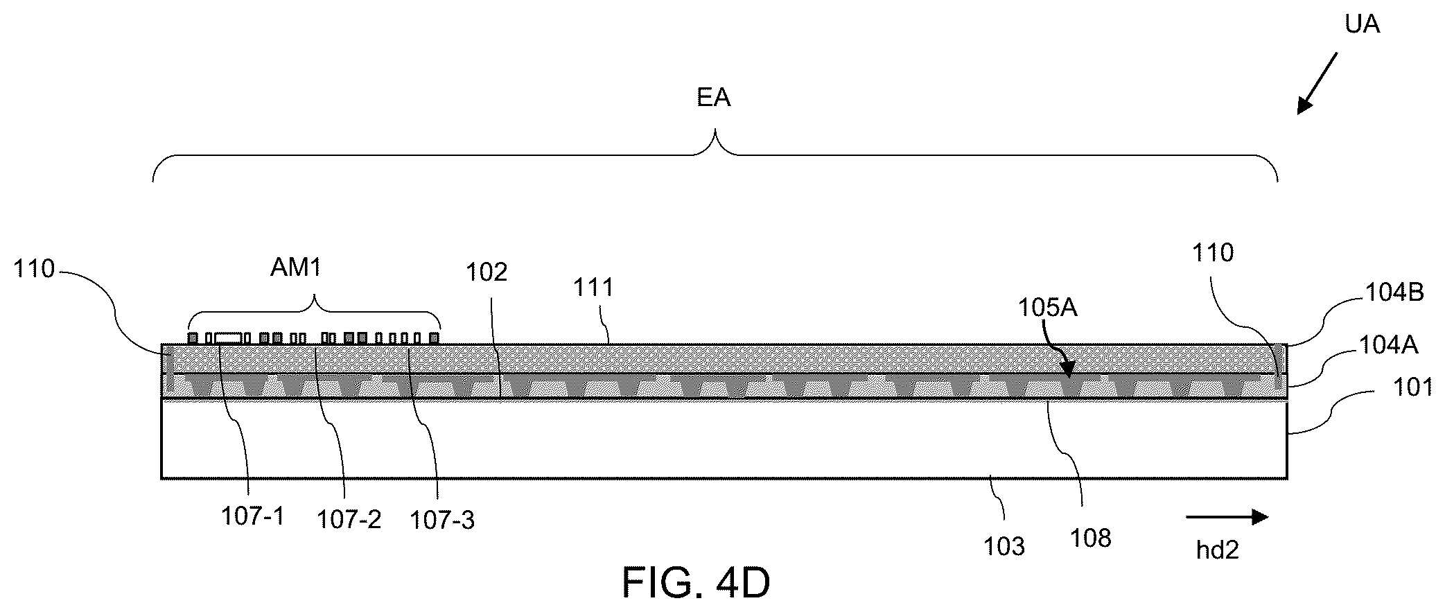 Patent US12368109 Figure 9 – Interposer structure for semiconductor package including peripheral metal pad around alignment mark and methods of fabricating same