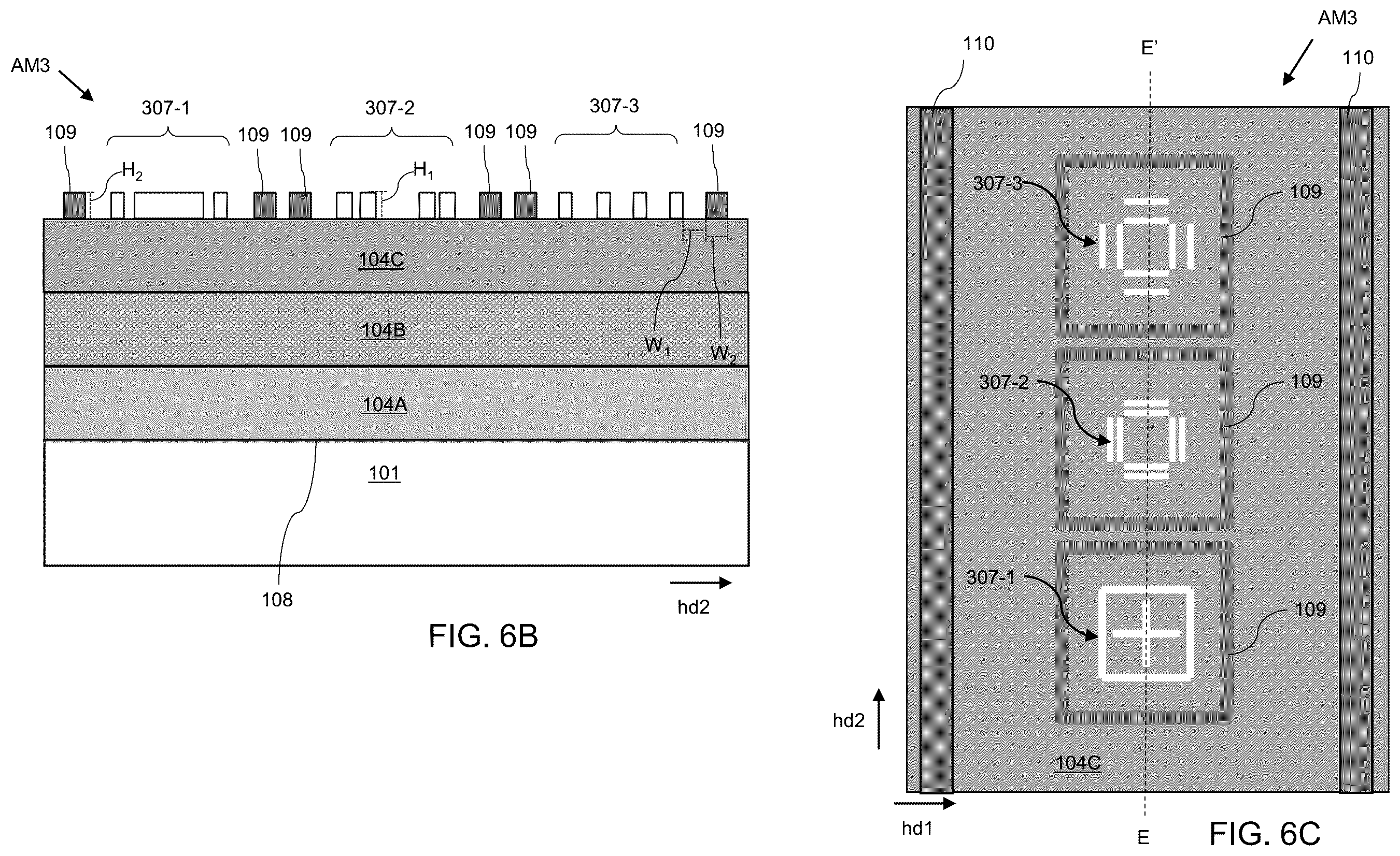 Patent US12368109 Figure 15 – Interposer structure for semiconductor package including peripheral metal pad around alignment mark and methods of fabricating same