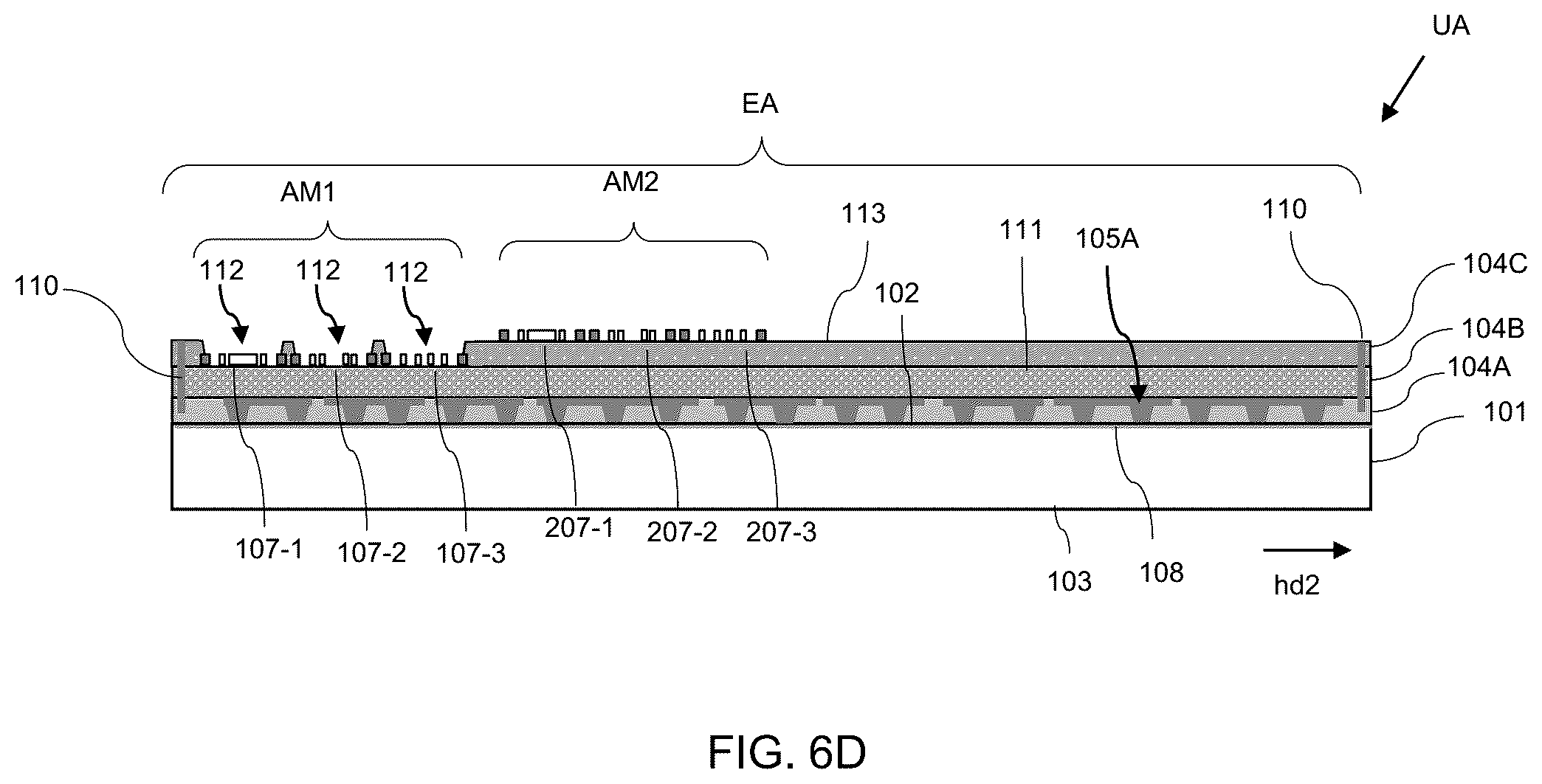 Patent US12368109 Figure 16 – Interposer structure for semiconductor package including peripheral metal pad around alignment mark and methods of fabricating same