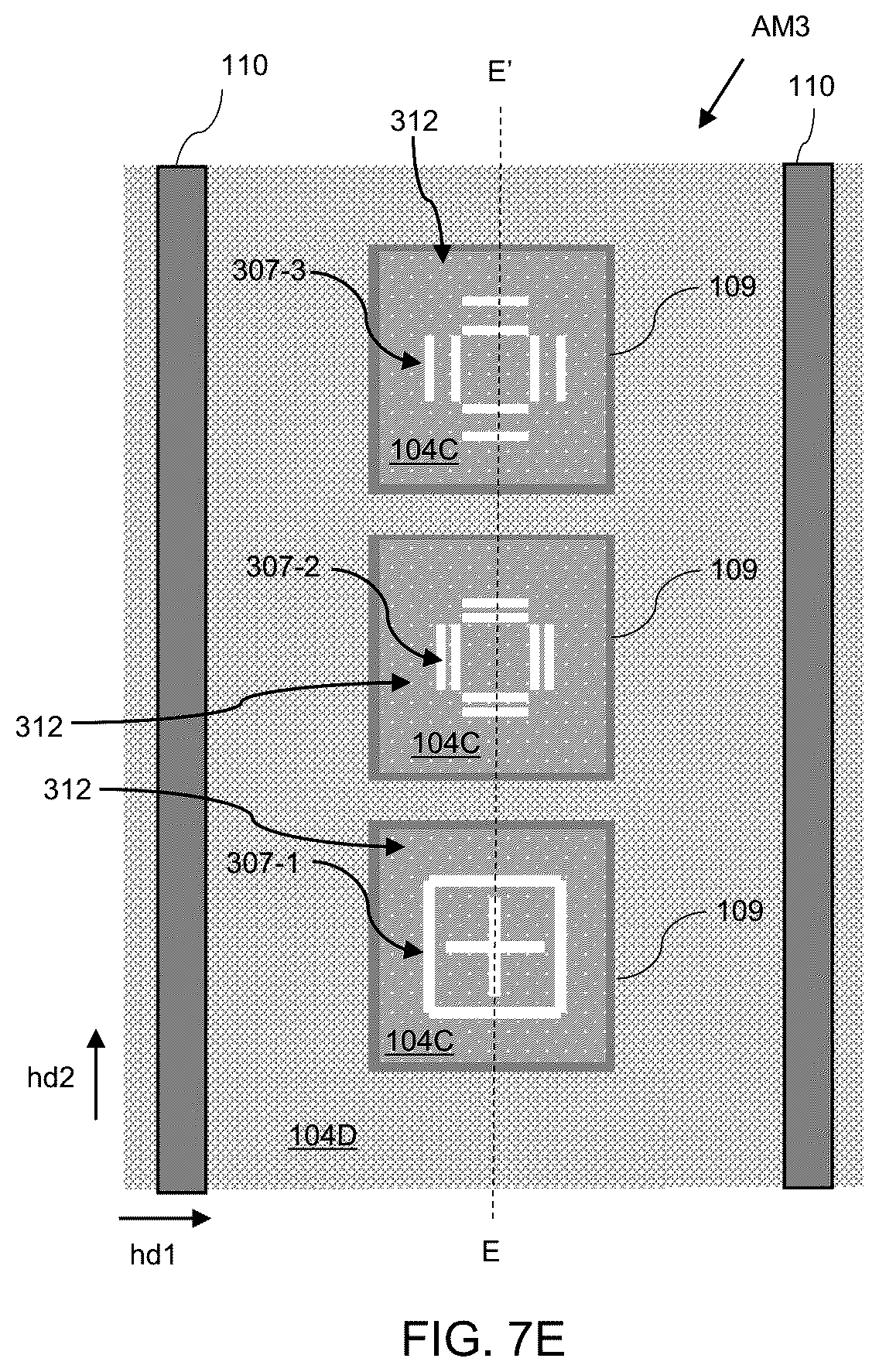 Patent US12368109 Figure 20 – Interposer structure for semiconductor package including peripheral metal pad around alignment mark and methods of fabricating same
