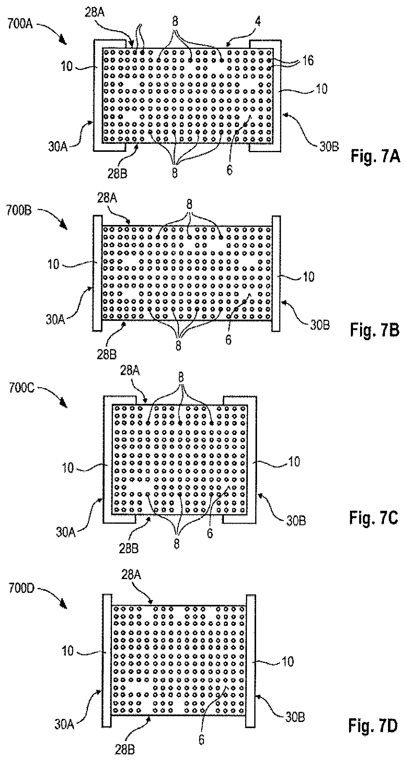 Patent US12368111 Figure 4 – Semiconductor apparatuses with radio-frequency line elements, and associated manufacturing methods