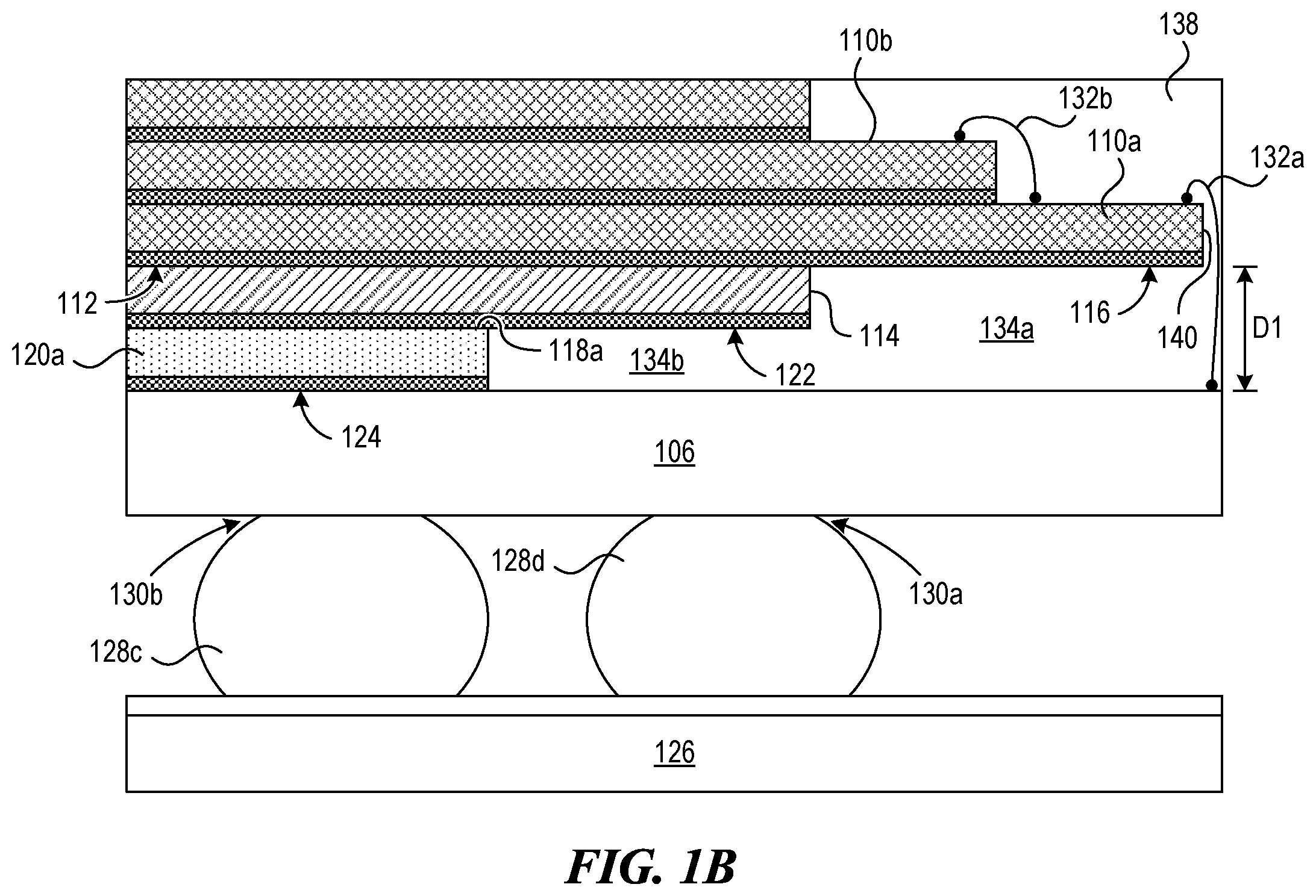 Patent US12368113 Figure 2 – Methods and apparatus for using spacer-on-spacer design for solder joint reliability improvement in semiconductor devices