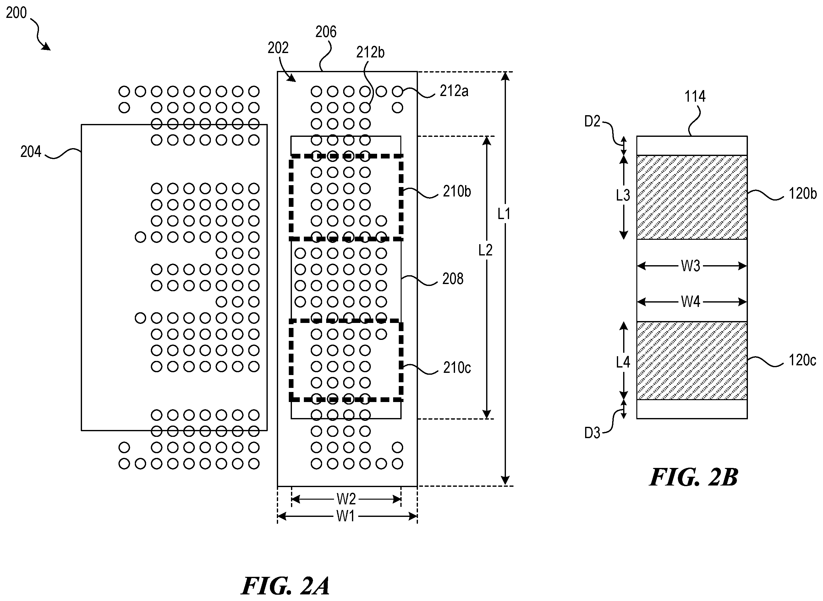 Patent US12368113 Figure 3 – Methods and apparatus for using spacer-on-spacer design for solder joint reliability improvement in semiconductor devices