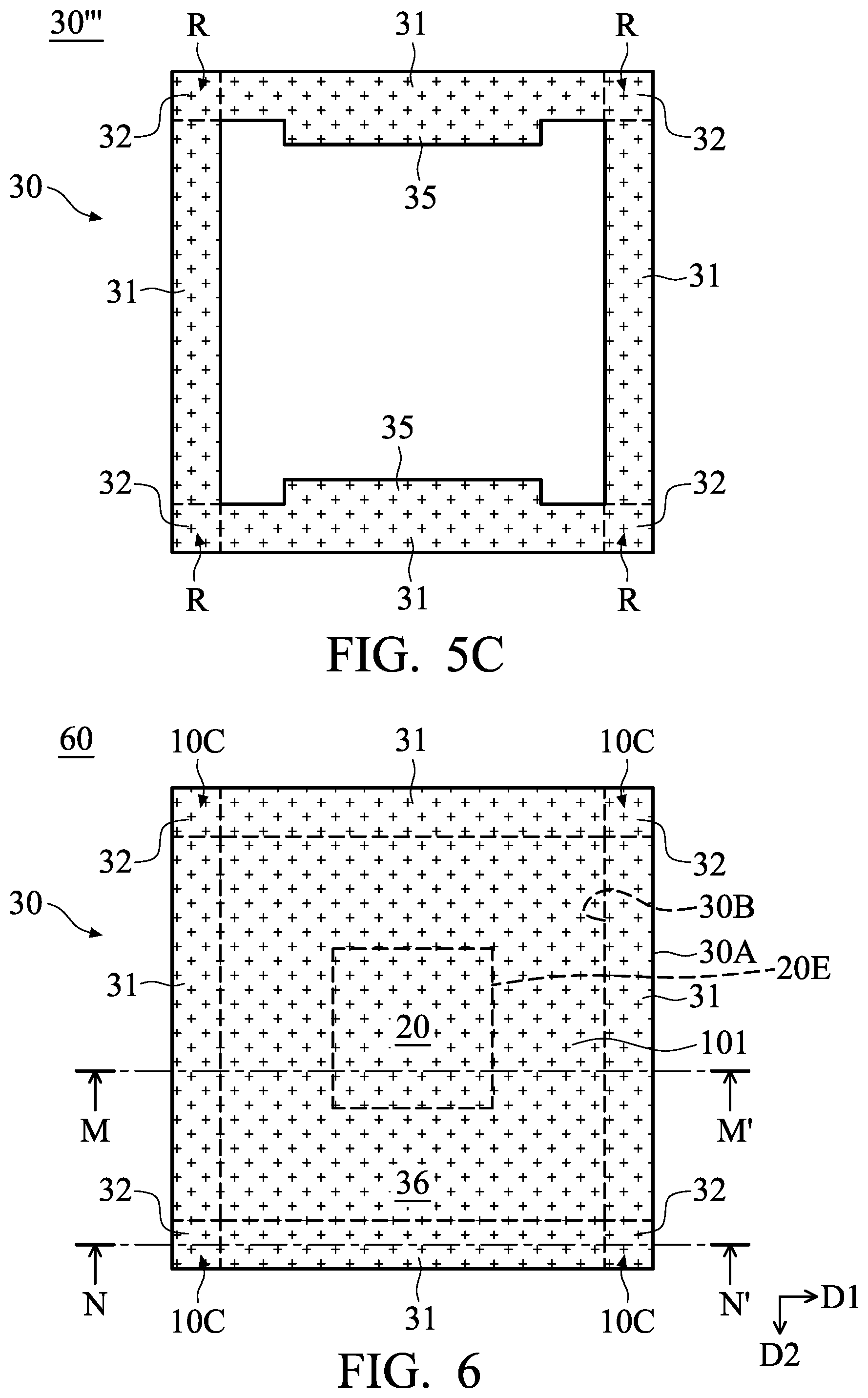 Patent US12368114 Figure 9 – Semiconductor device package having warpage control and method of forming the same