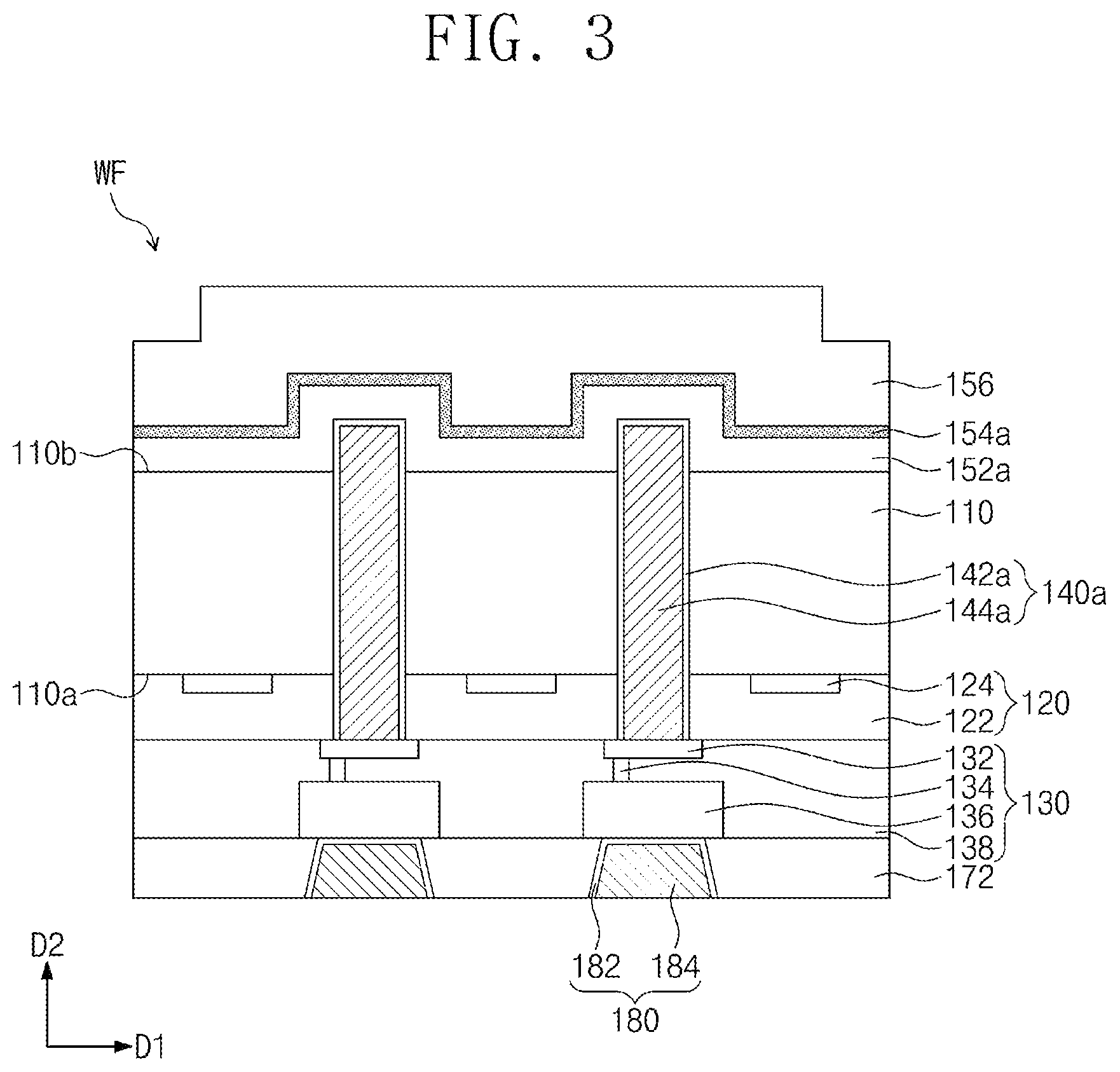 Patent US12368119 Figure 3 – Semiconductor package