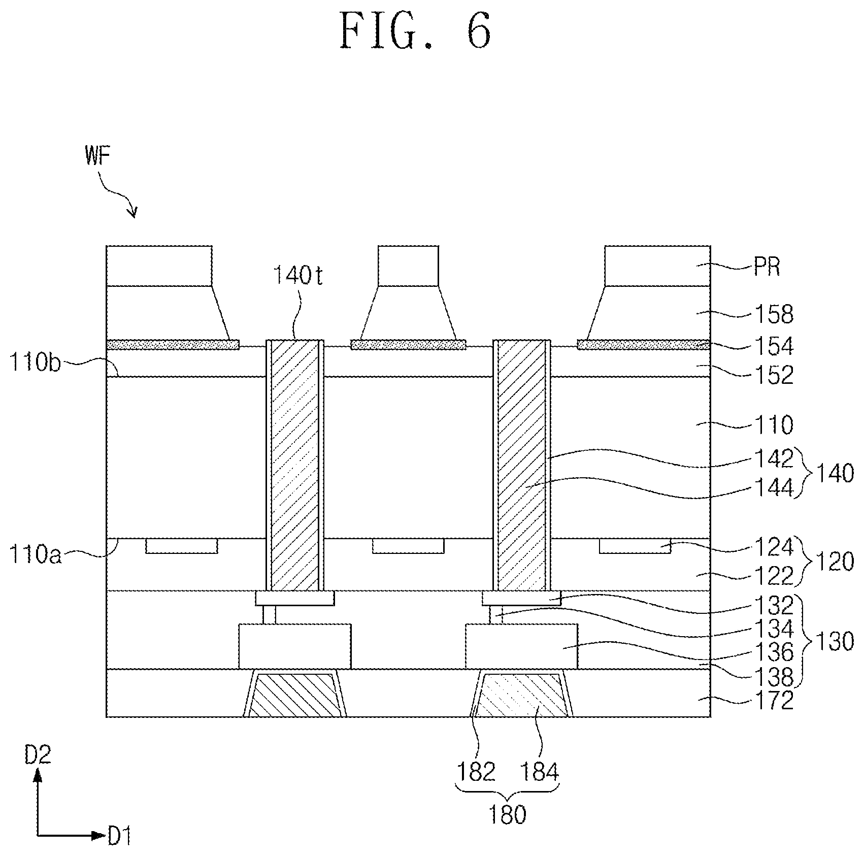 Patent US12368119 Figure 6 – Semiconductor package