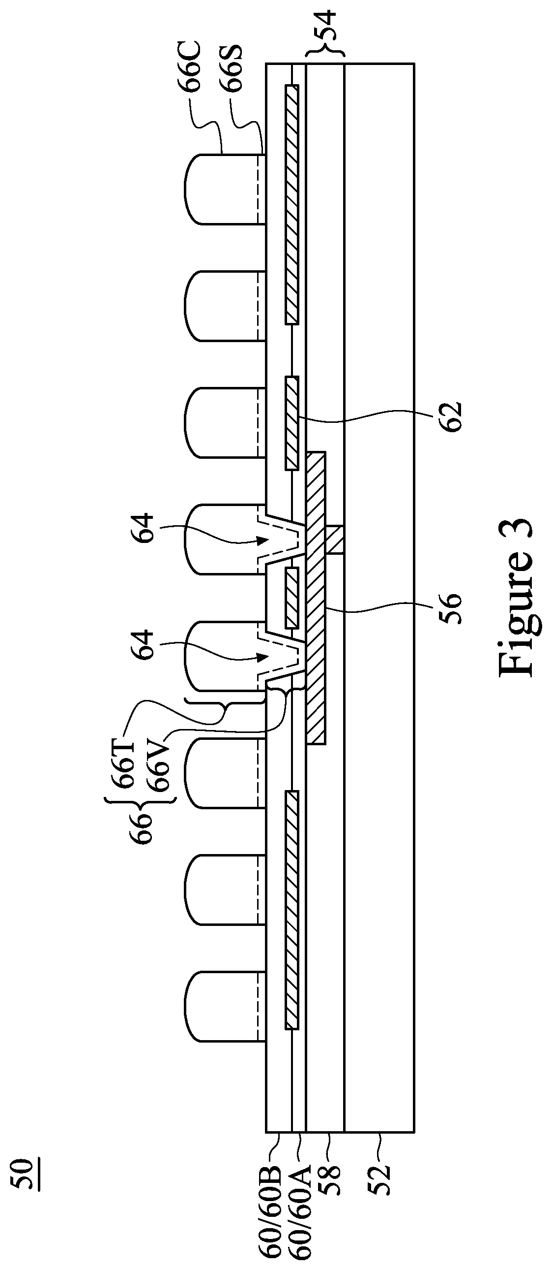 Patent US12368120 Figure 3 – Semiconductor device and method