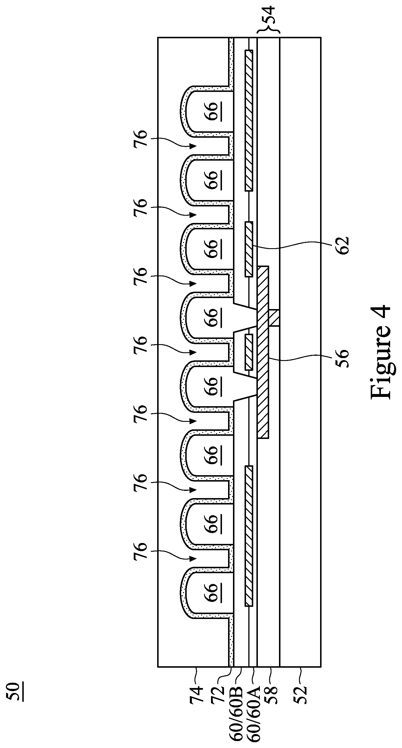 Patent US12368120 Figure 4 – Semiconductor device and method