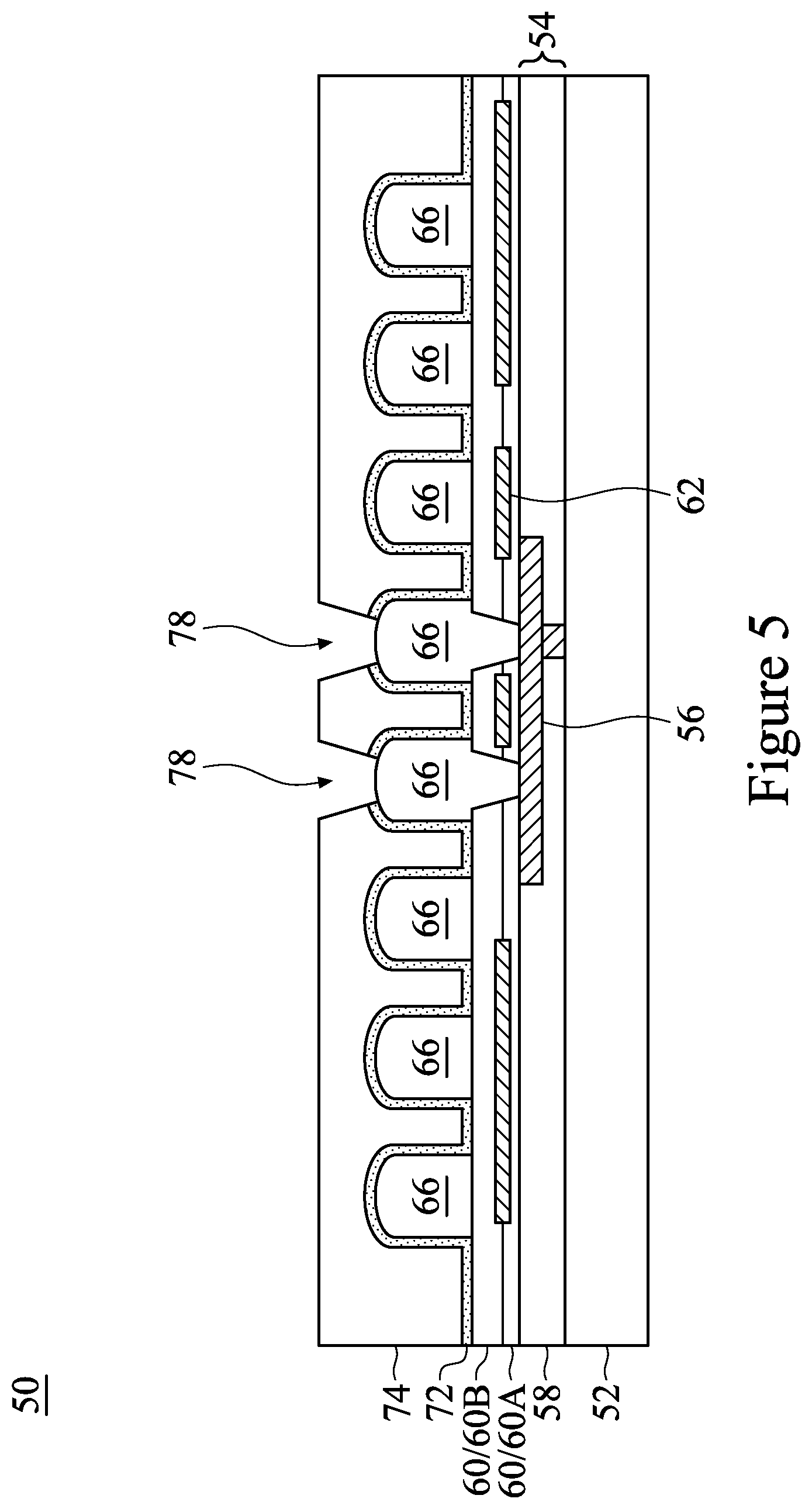 Patent US12368120 Figure 5 – Semiconductor device and method