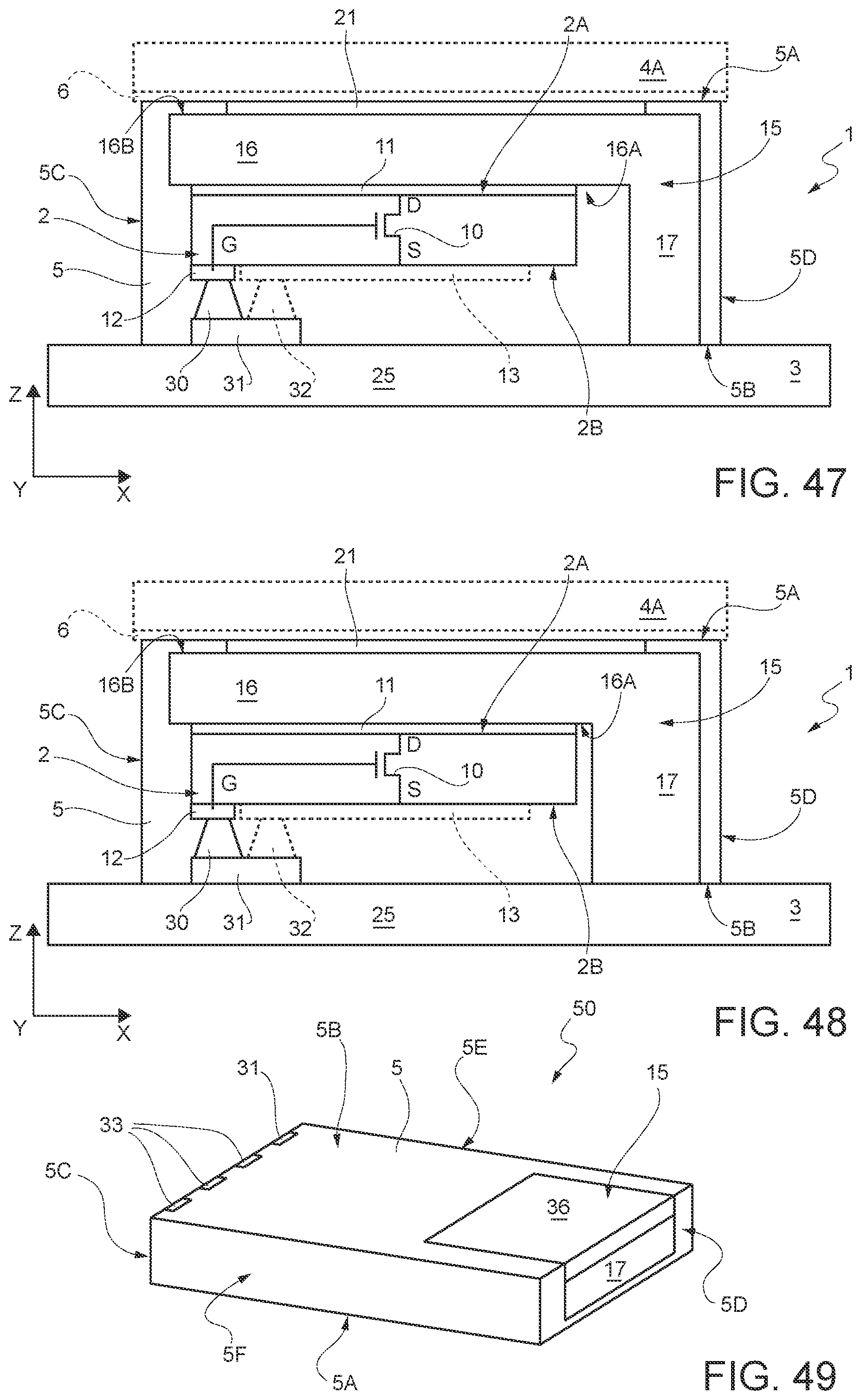 Patent US12368126 Figure 17 – High thermal dissipation, packaged electronic device and manufacturing process thereof