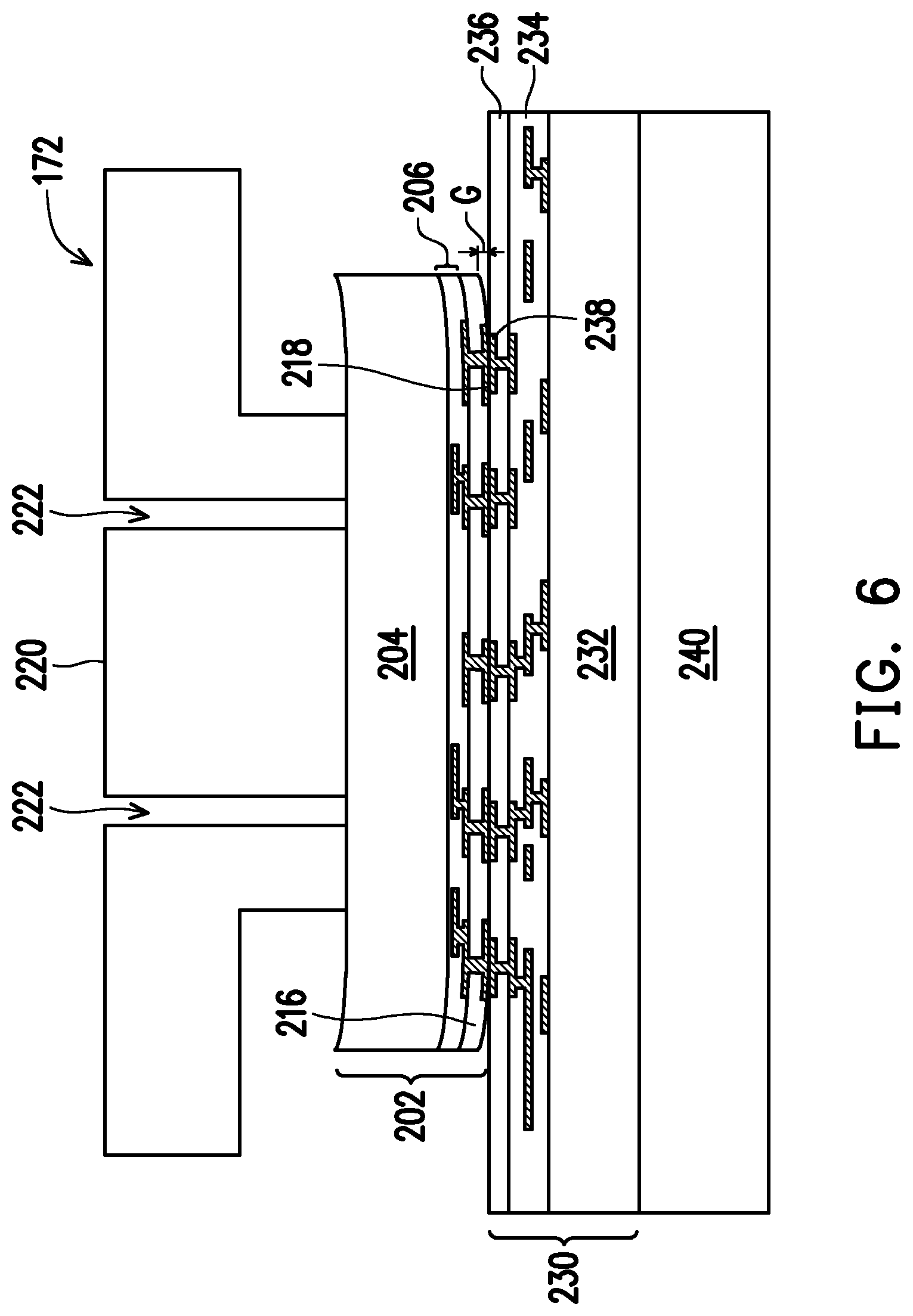 Patent US12368128 Figure 6 – Device bonding apparatus and method of manufacturing a package using the apparatus