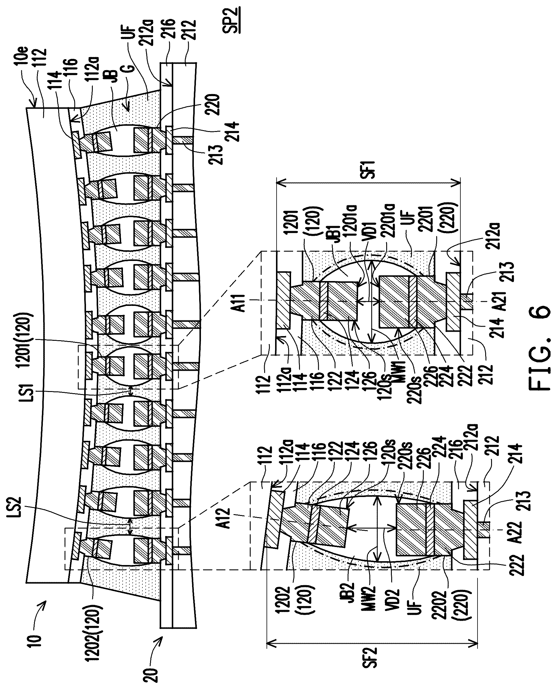 Patent US12368132 Figure 9 – Joint structure in semiconductor package and manufacturing method thereof