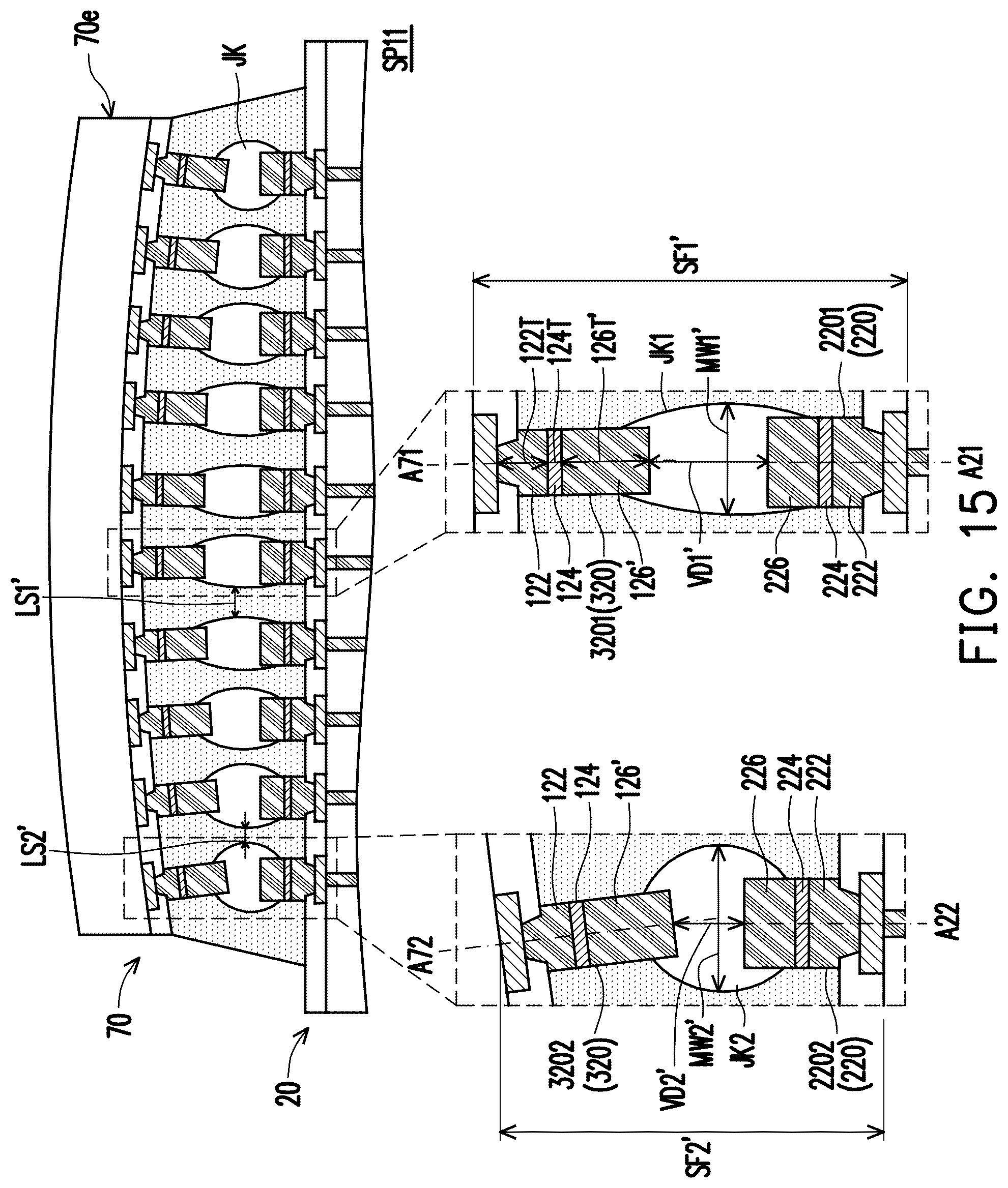 Patent US12368132 Figure 18 – Joint structure in semiconductor package and manufacturing method thereof