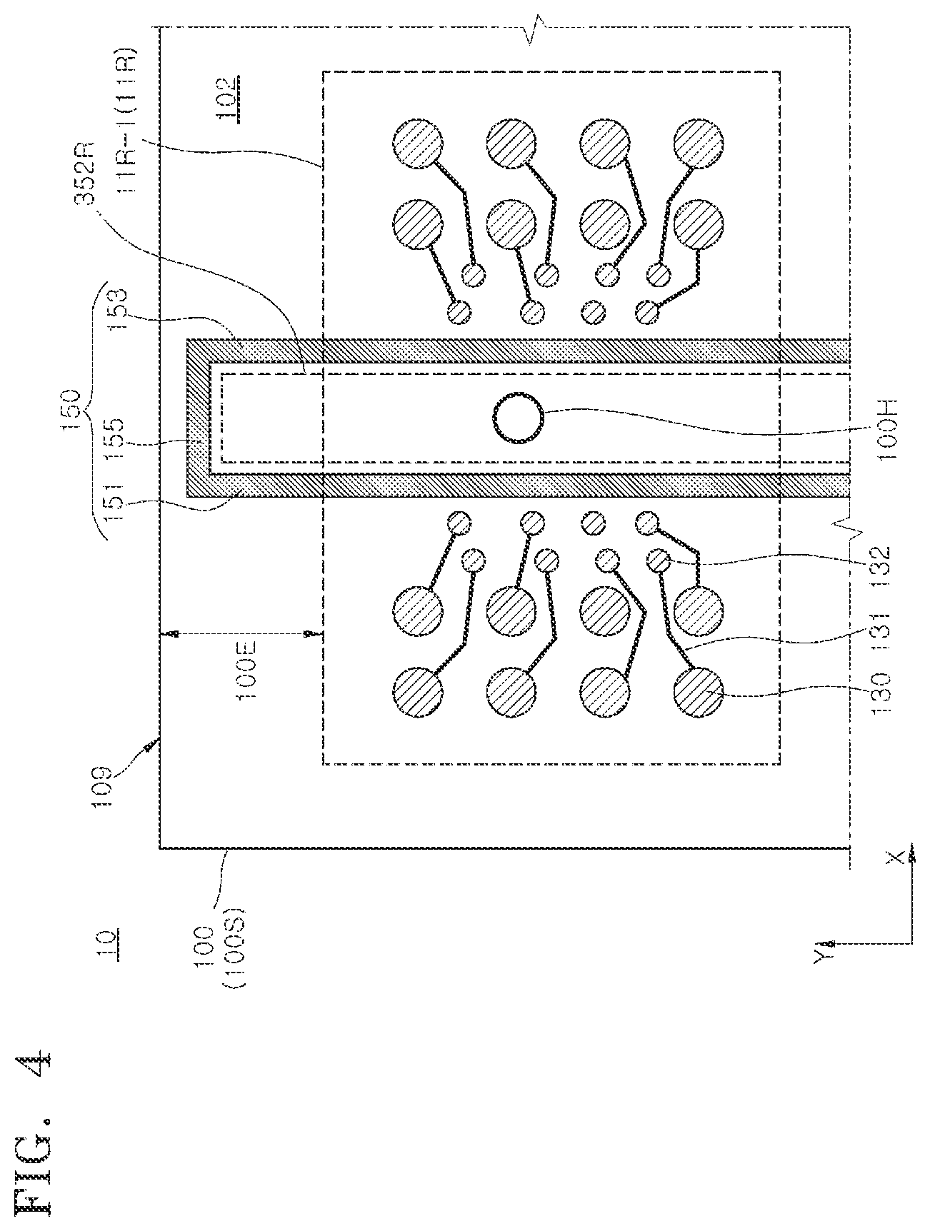 Patent US12368134 Figure 4 – Semiconductor packages including dam patterns and methods for manufacturing the same