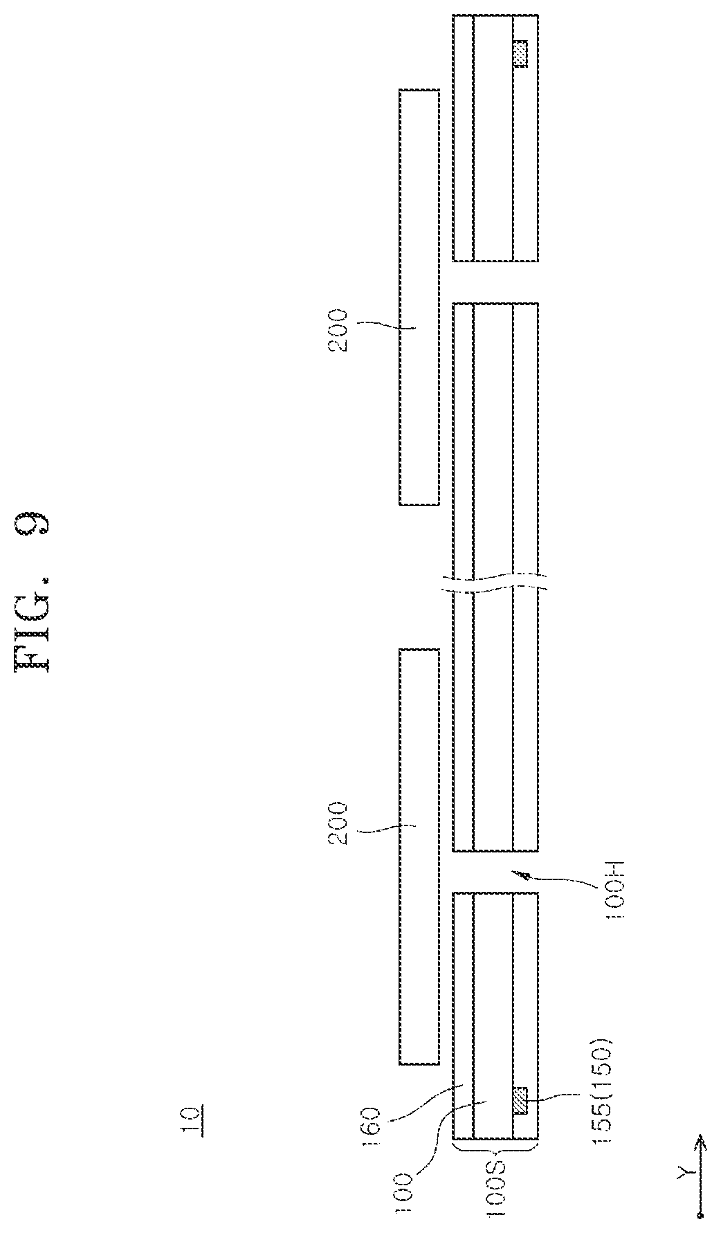 Patent US12368134 Figure 9 – Semiconductor packages including dam patterns and methods for manufacturing the same