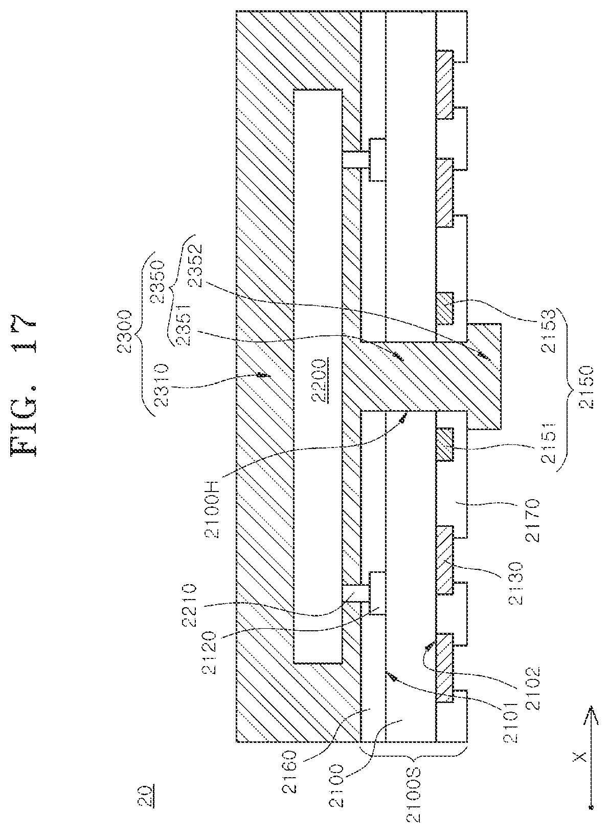Patent US12368134 Figure 17 – Semiconductor packages including dam patterns and methods for manufacturing the same
