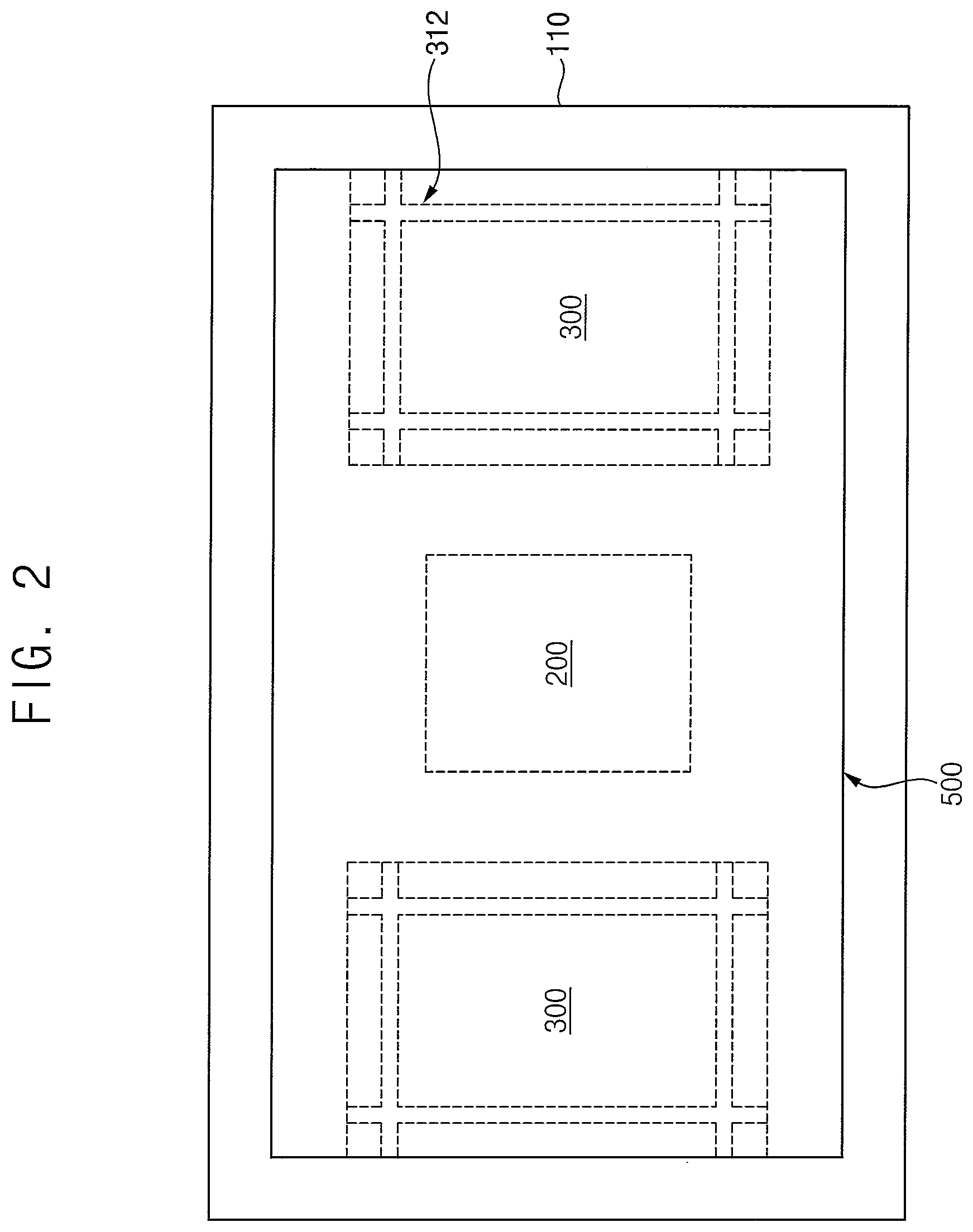 Patent US12368136 Figure 2 – Semiconductor package and a method of manufacturing the semiconductor package