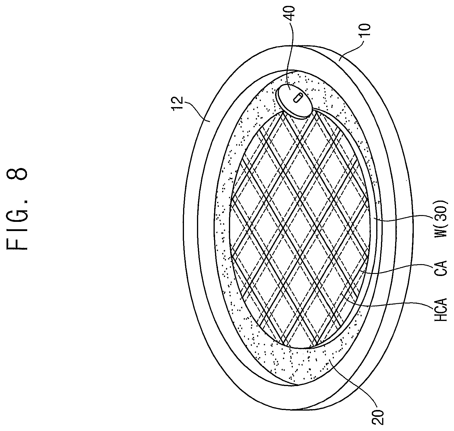Patent US12368136 Figure 5 – Semiconductor package and a method of manufacturing the semiconductor package